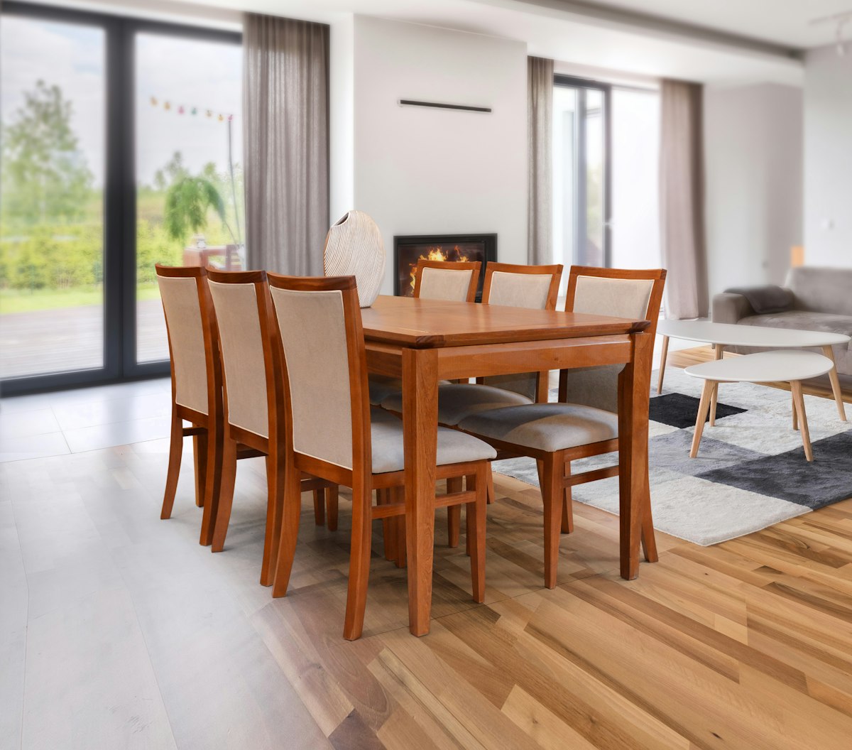 Sheesham 6-Seater Dining Table