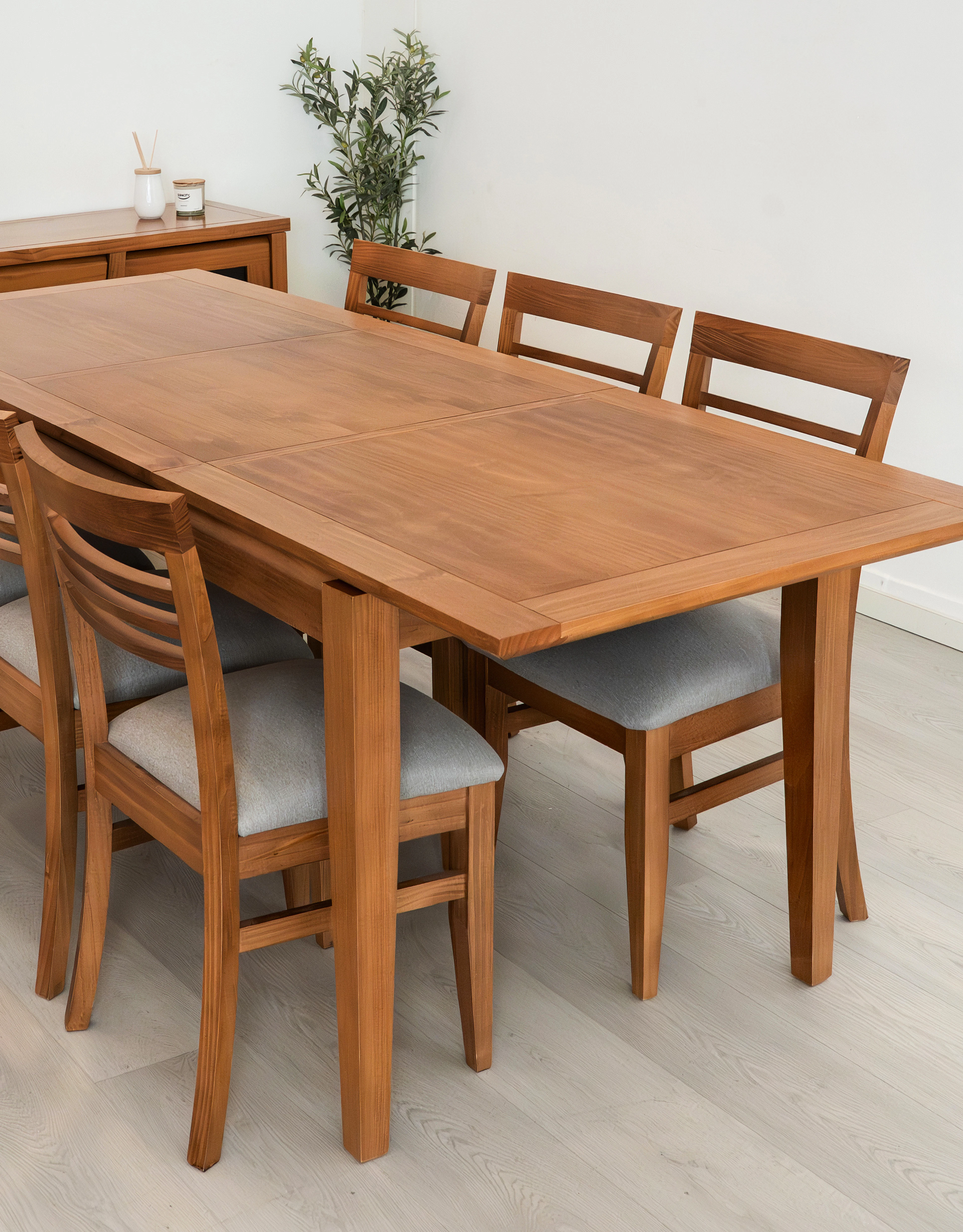 Wooden furniture detail