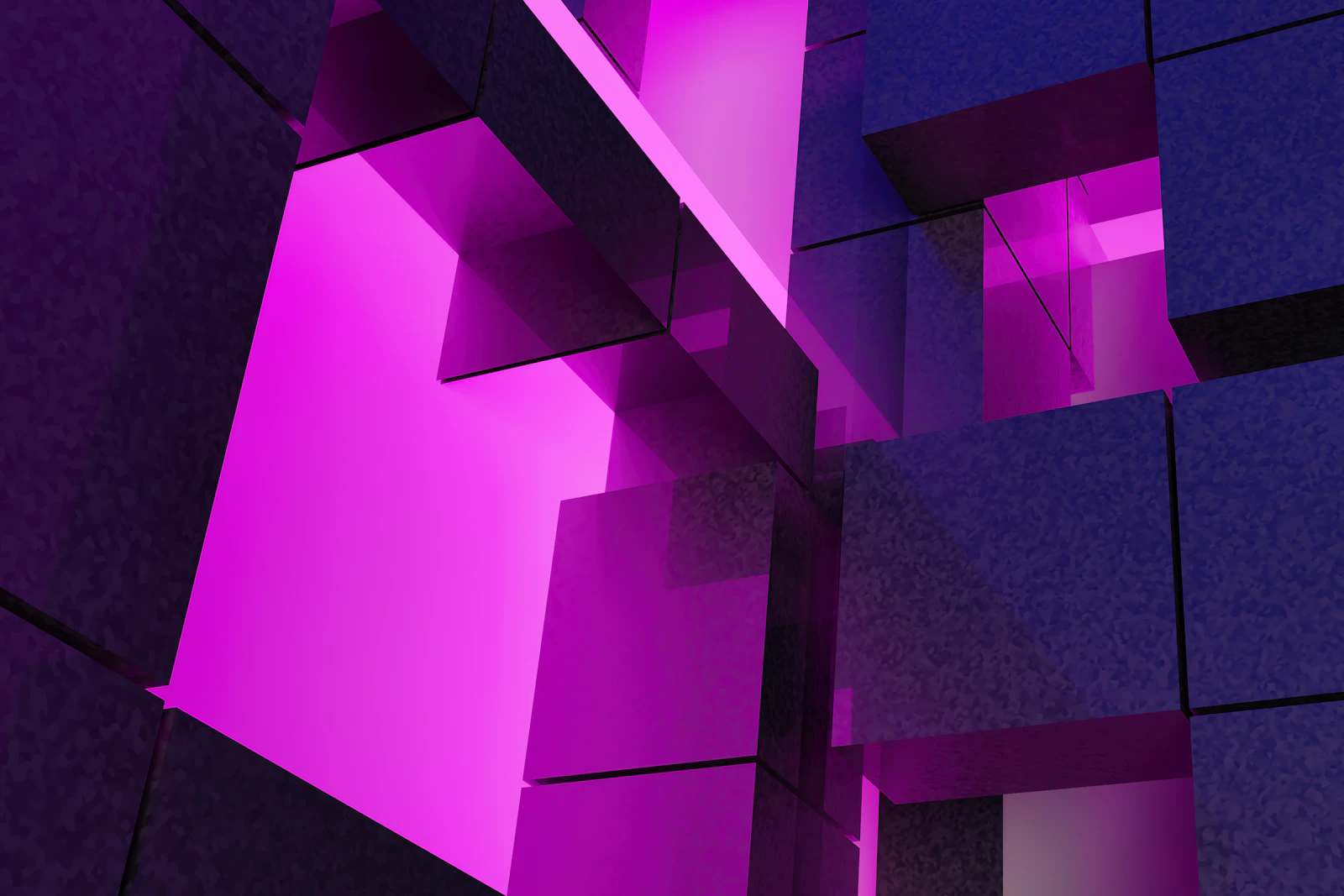 Stock abstract CGI by Steve A Johnson; temporary Big FX showreel artwork