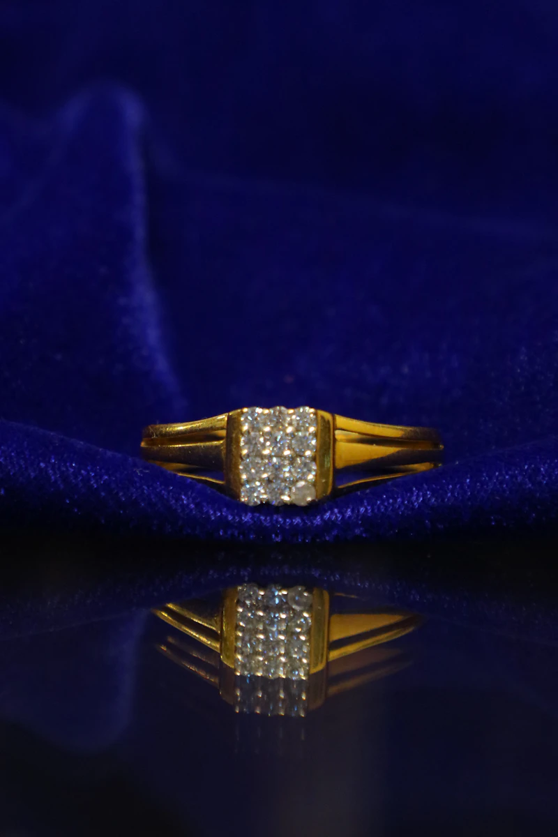 Iced Cuban Ring — Women's