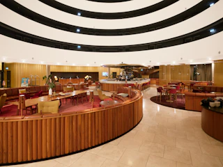 Hotel lobby interior