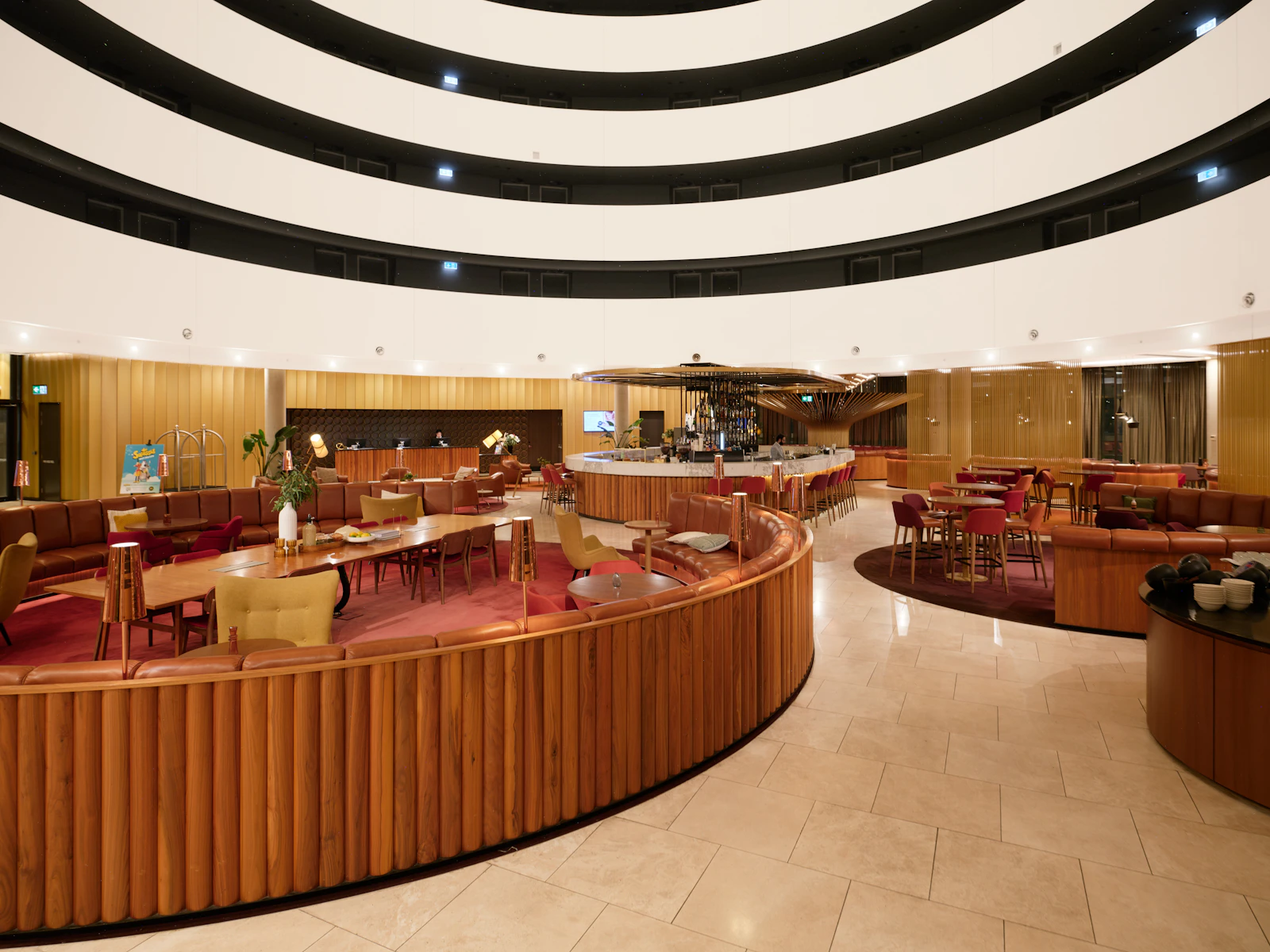 Contemporary luxury hospitality interior