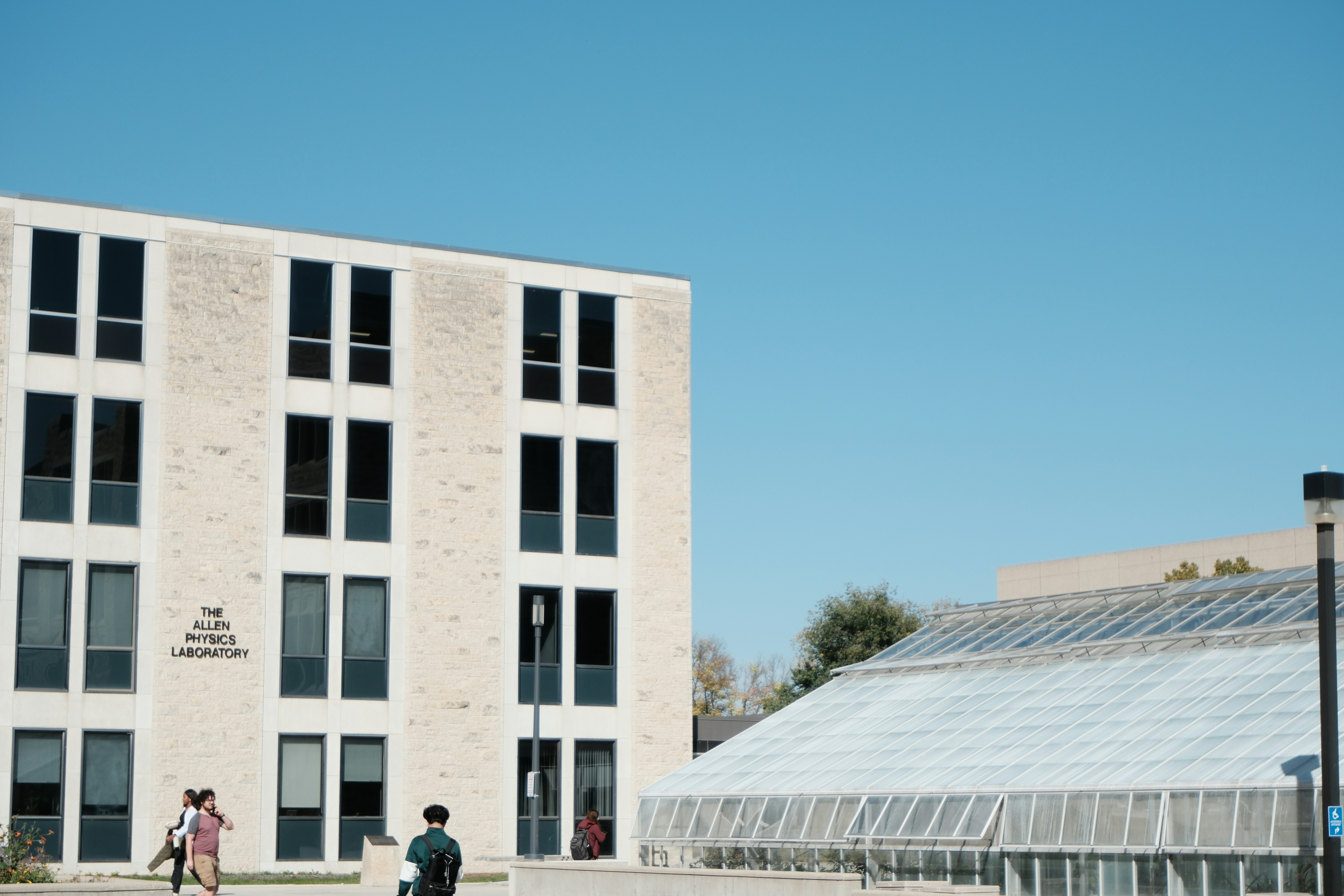 Modern research facility