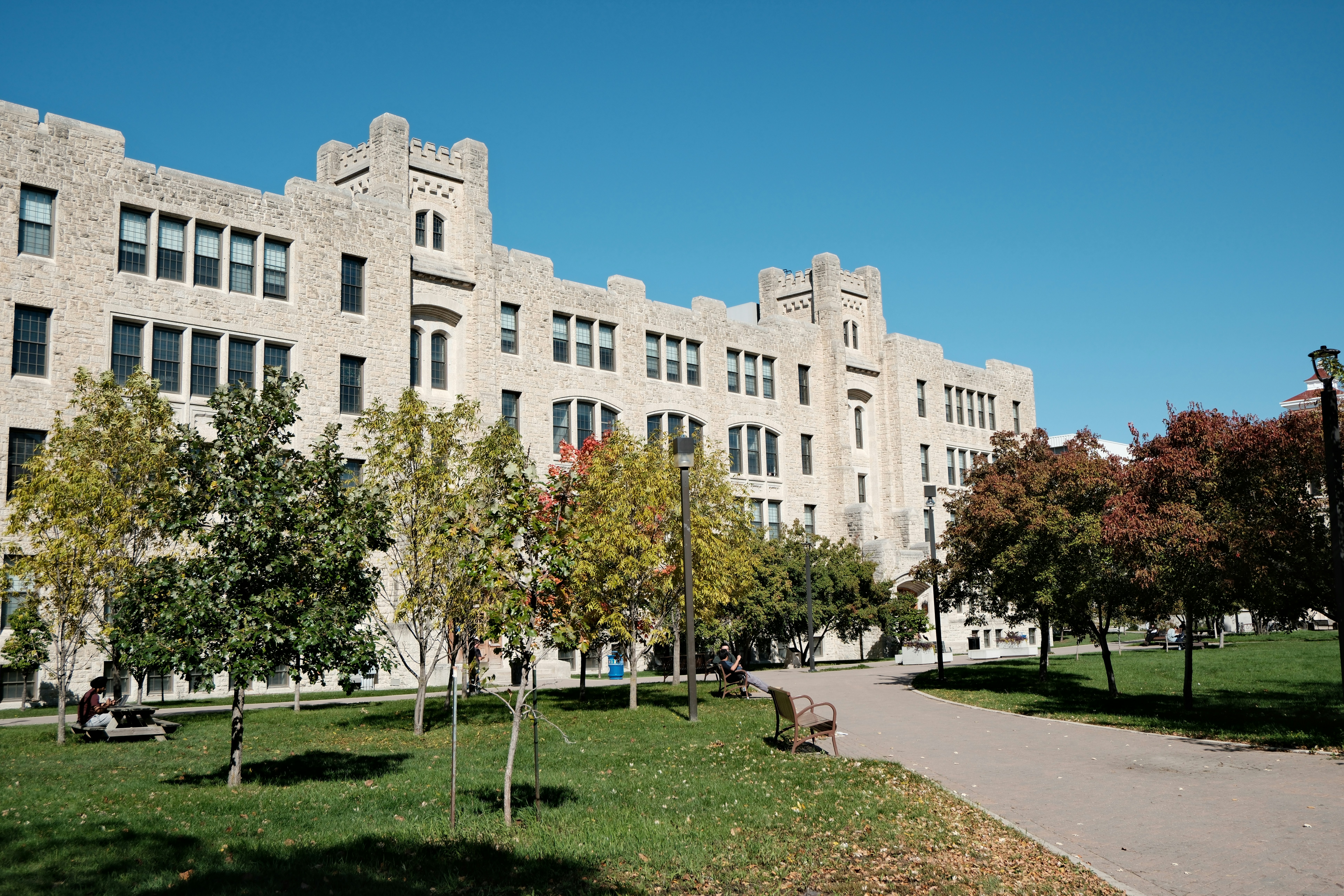 Historic university building