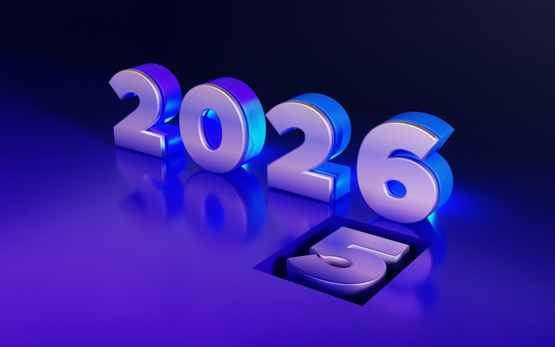 The year 2026 replaces 2025 in a futuristic setting.