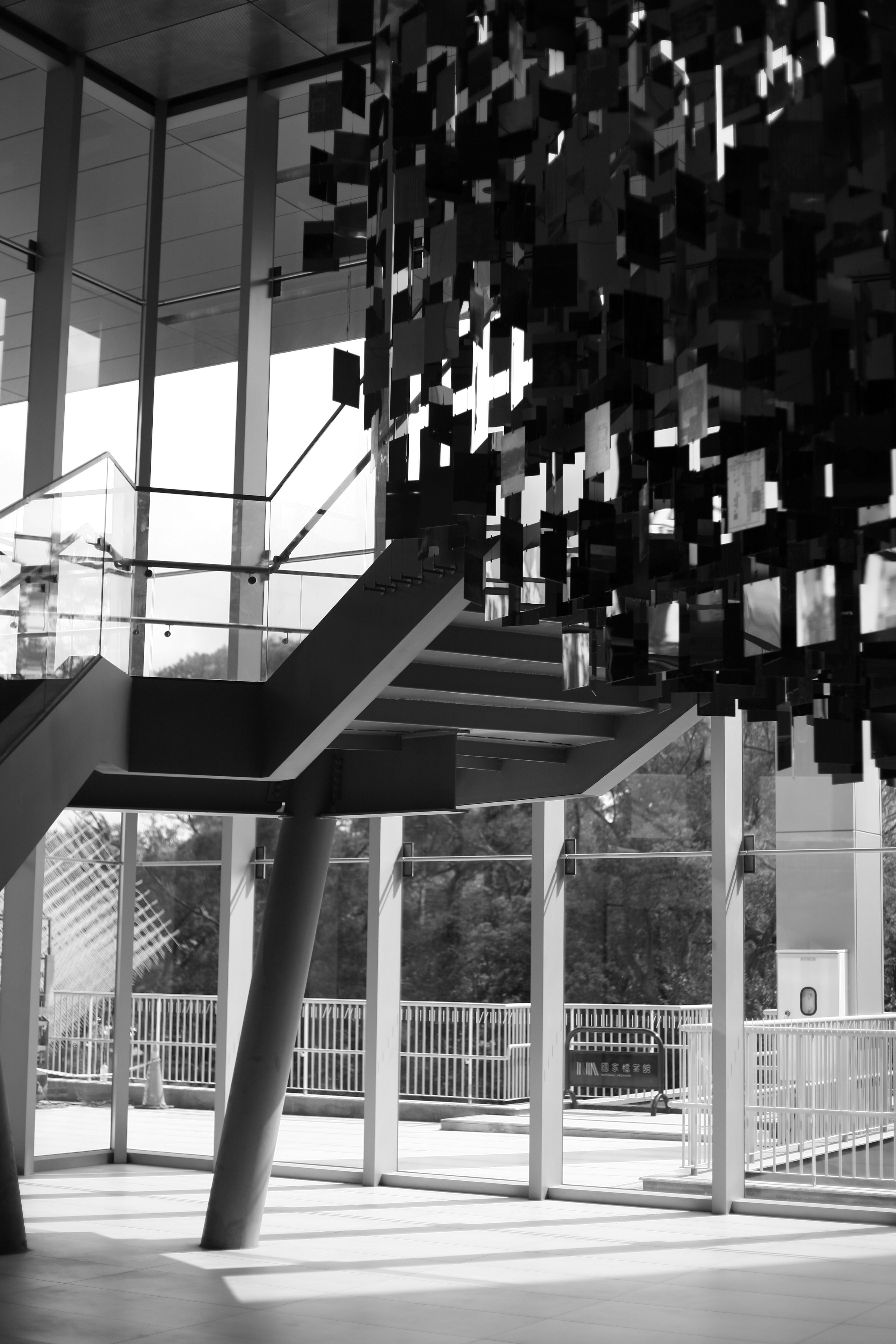 glass railing installation