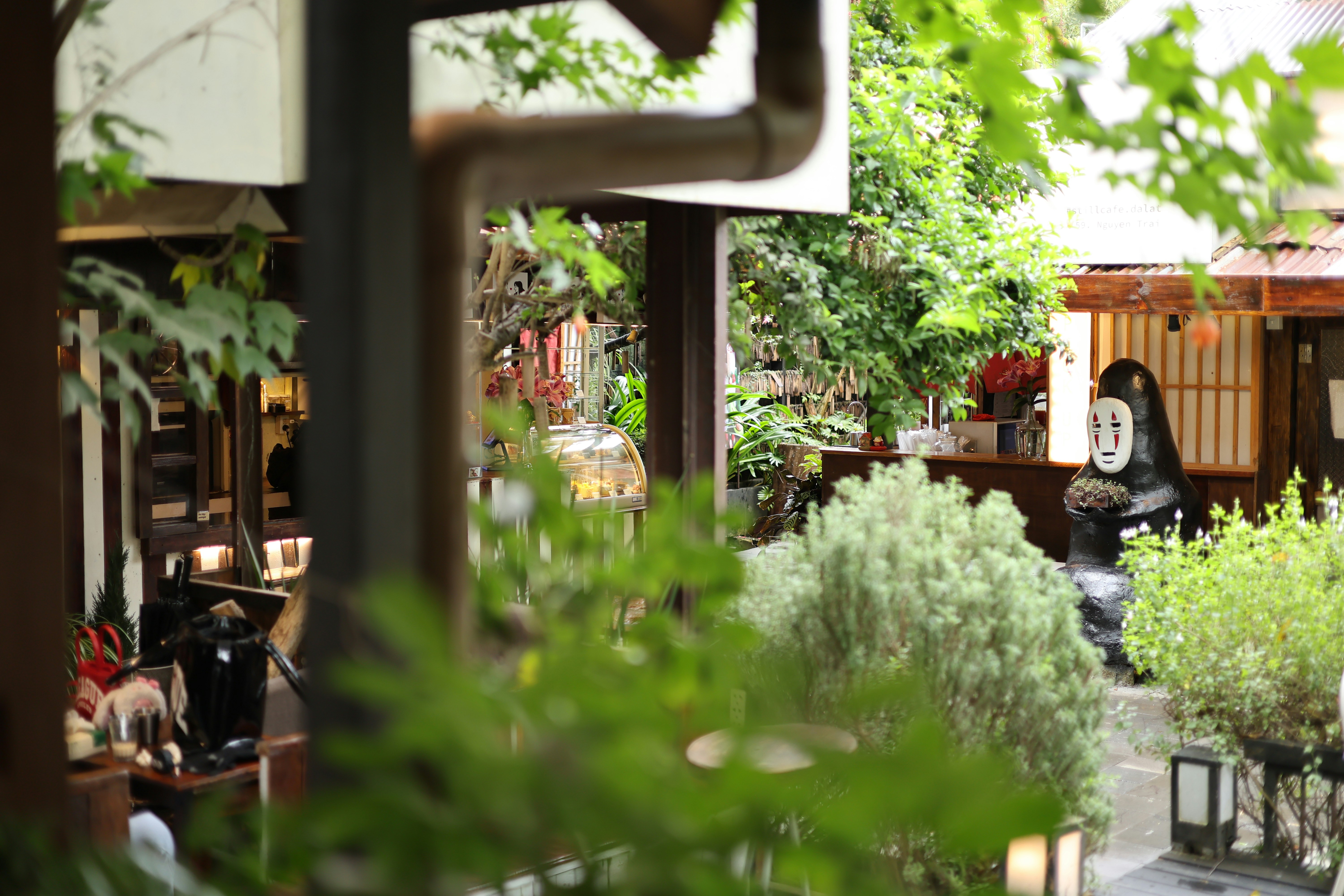 Traditional japanese garden