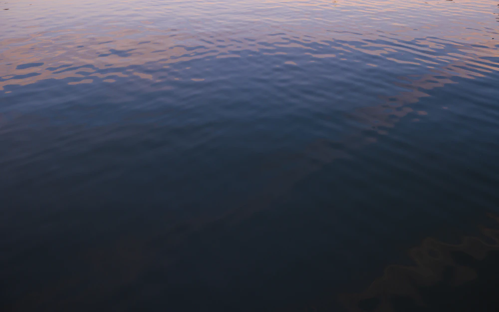 Rippling water