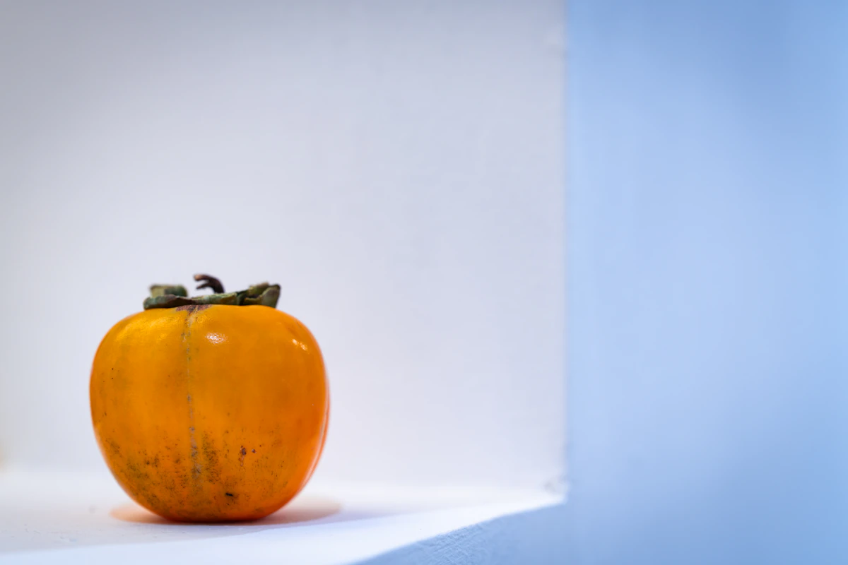 Ripe persimmon fruit
