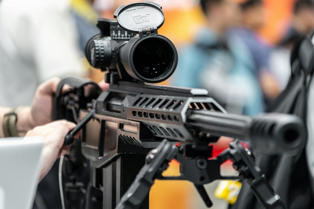 riflescope closeup