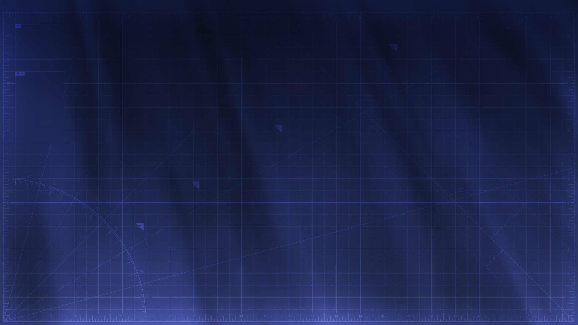 Dark blue abstract background with grid lines