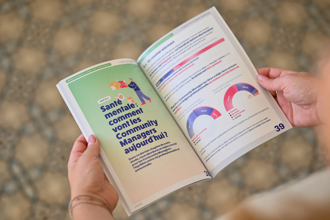 An open notebook with charts and data — Reddit validation rewards careful reading over volume