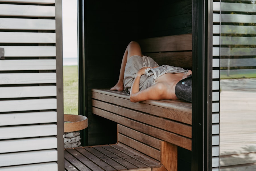 Two people relaxing together — choosing the right capacity for how you'll use your sauna