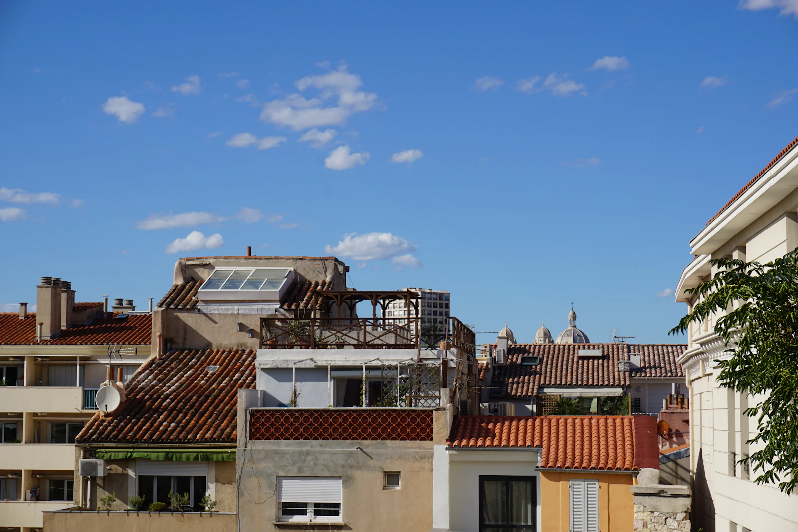 Azoteas y depósitos de viviendas en la provincia de Jaén