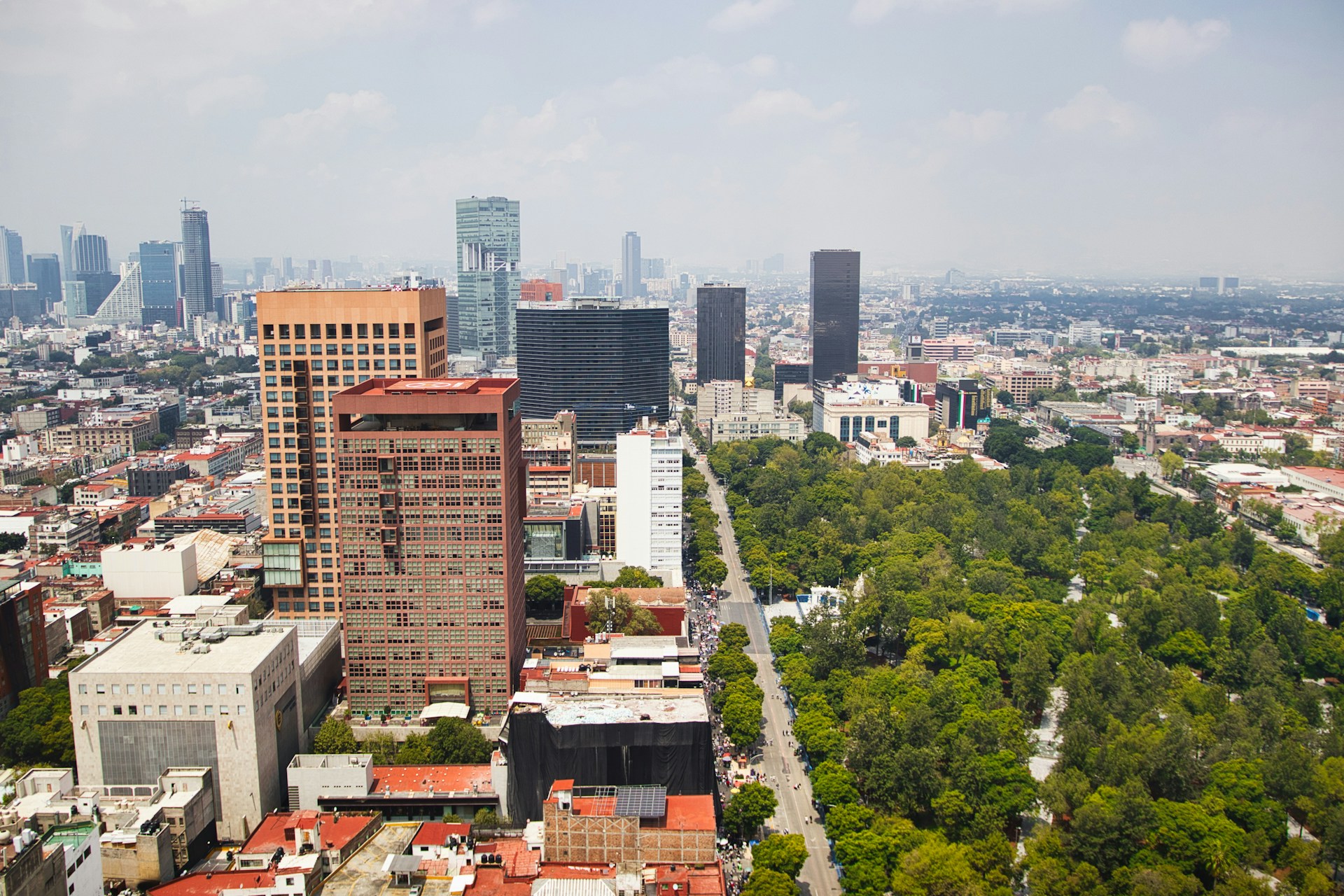 Mexico City skyline