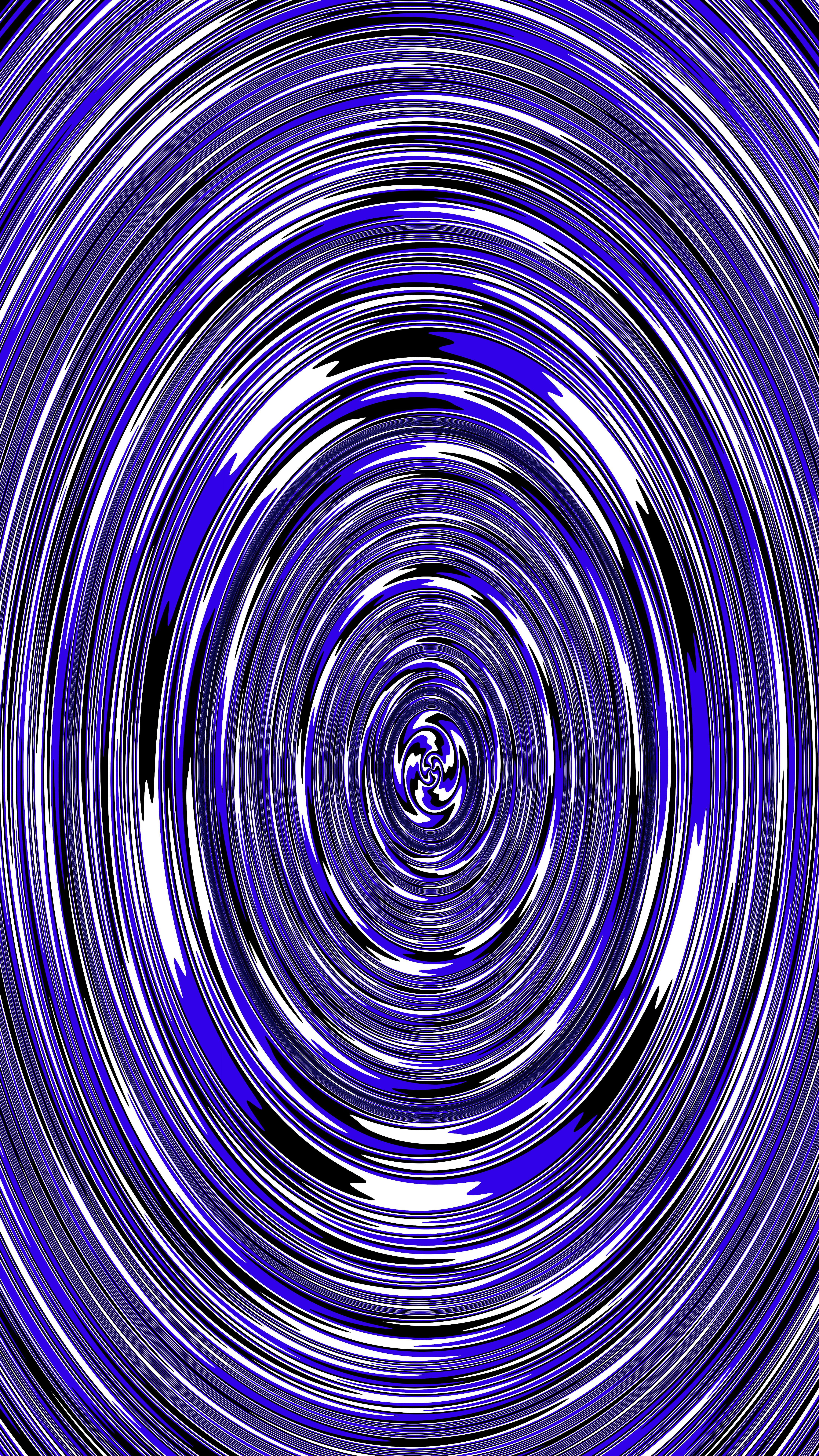 Abstract blue and white swirling pattern