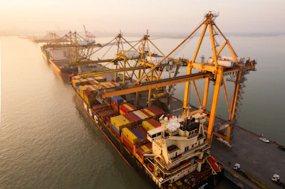 Conveyor belts for Ports & Logistics