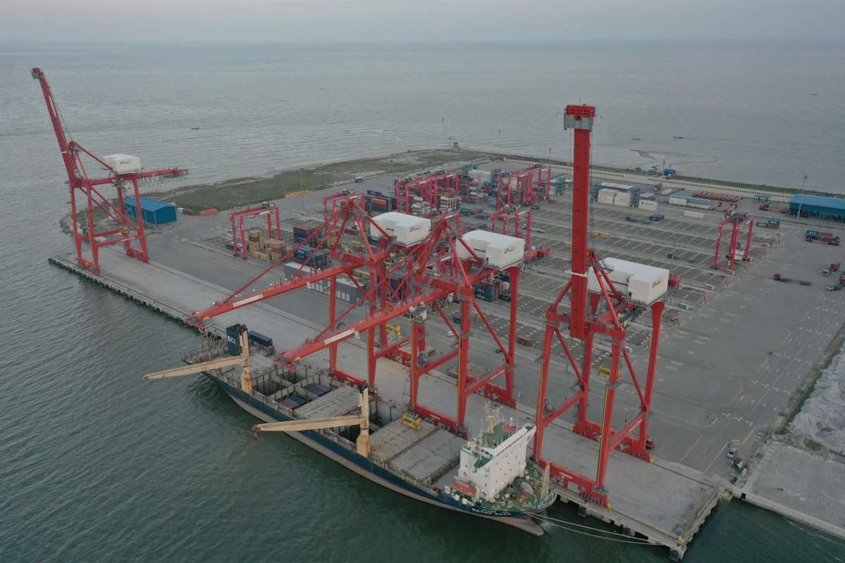 Port and shipyard infrastructure