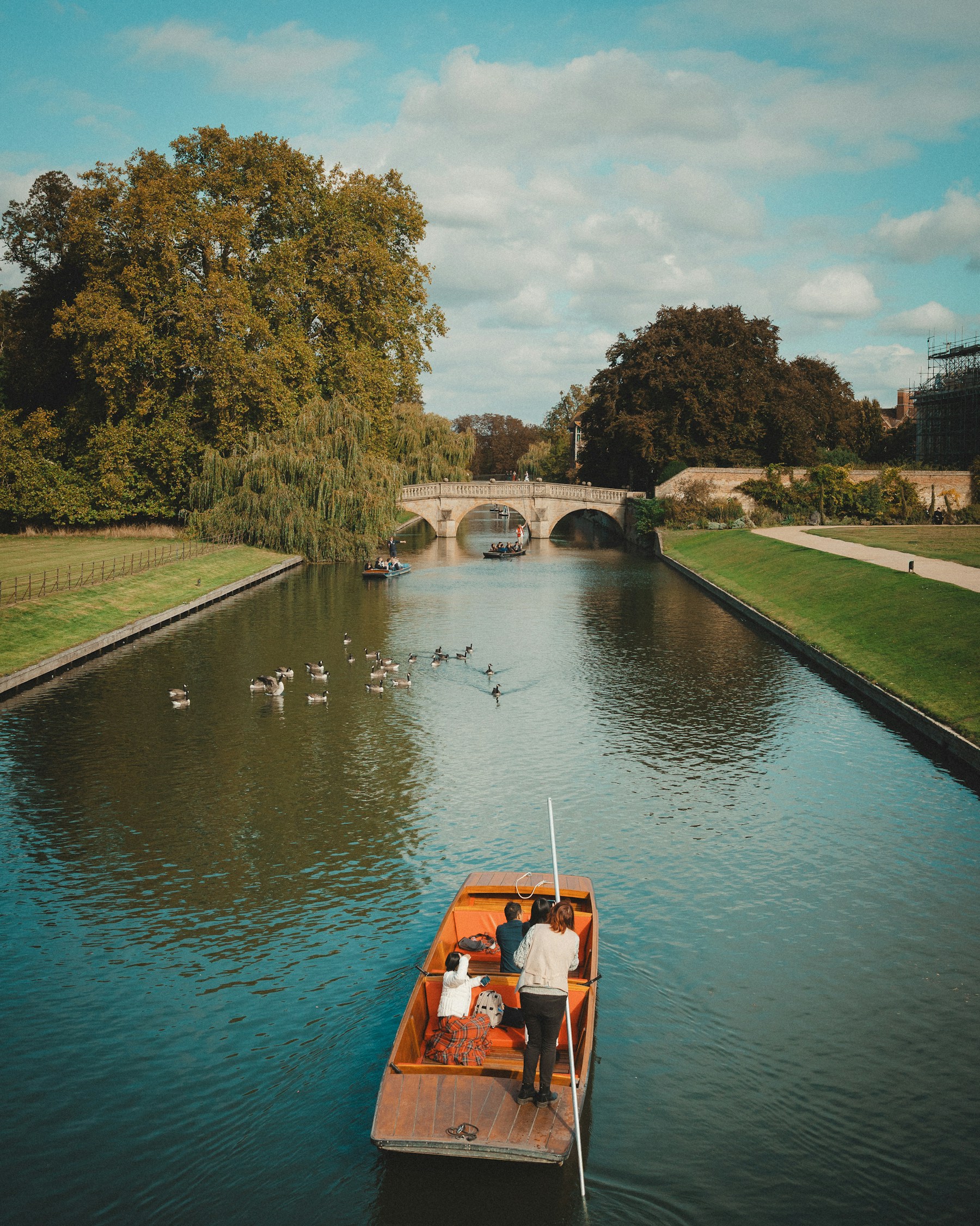 剑桥 River Cam 撑篙游览