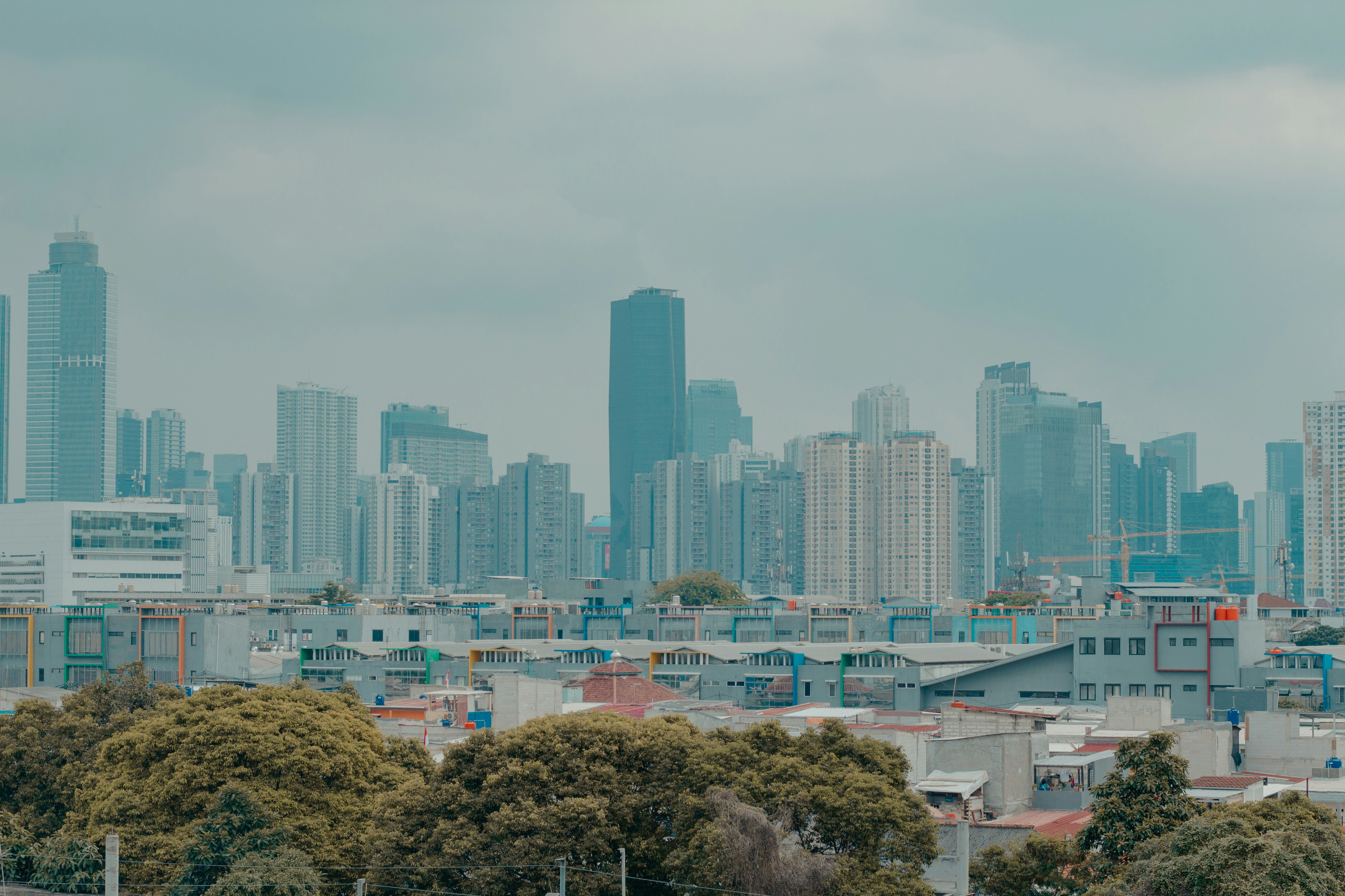 Skyscrapers Jakarta cityscape