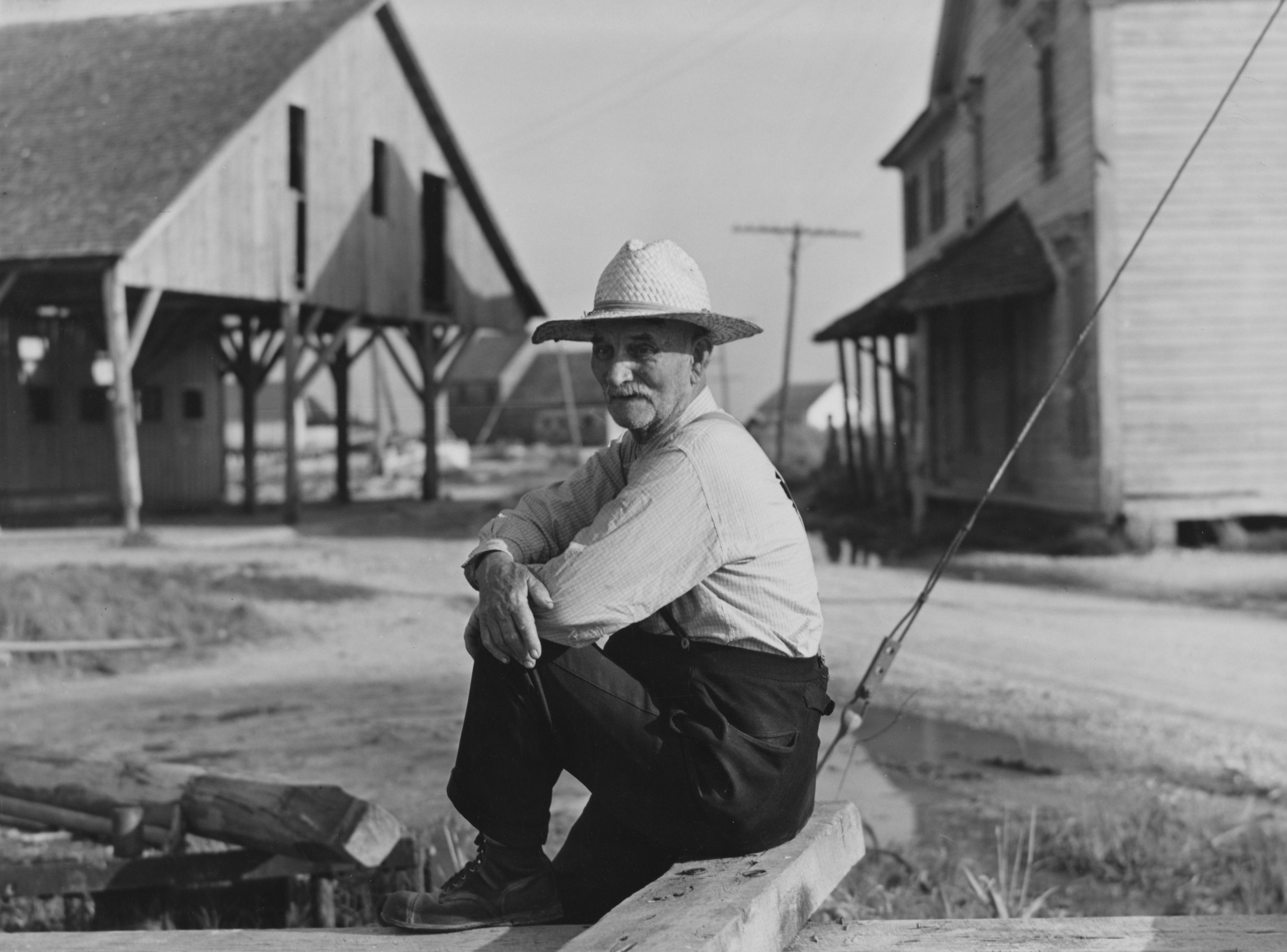 The Miriam and Ira D. Wallach Division of Art, Prints and Photographs: Photography Collection, The New York Public Library. "Deal Island fisherman." The New York Public Library Digital Collections. 1940. https://digitalcollections.nypl.org/items/347fd7f0-7f48-013d-e9a9-0242ac110003