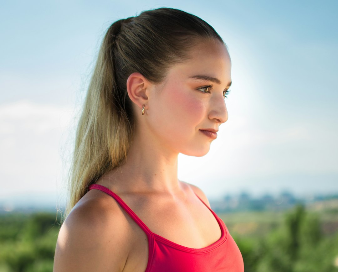 sports bras collection flatlay