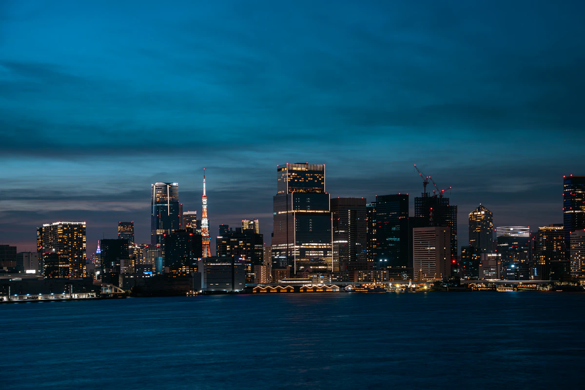 Tokyo at night
