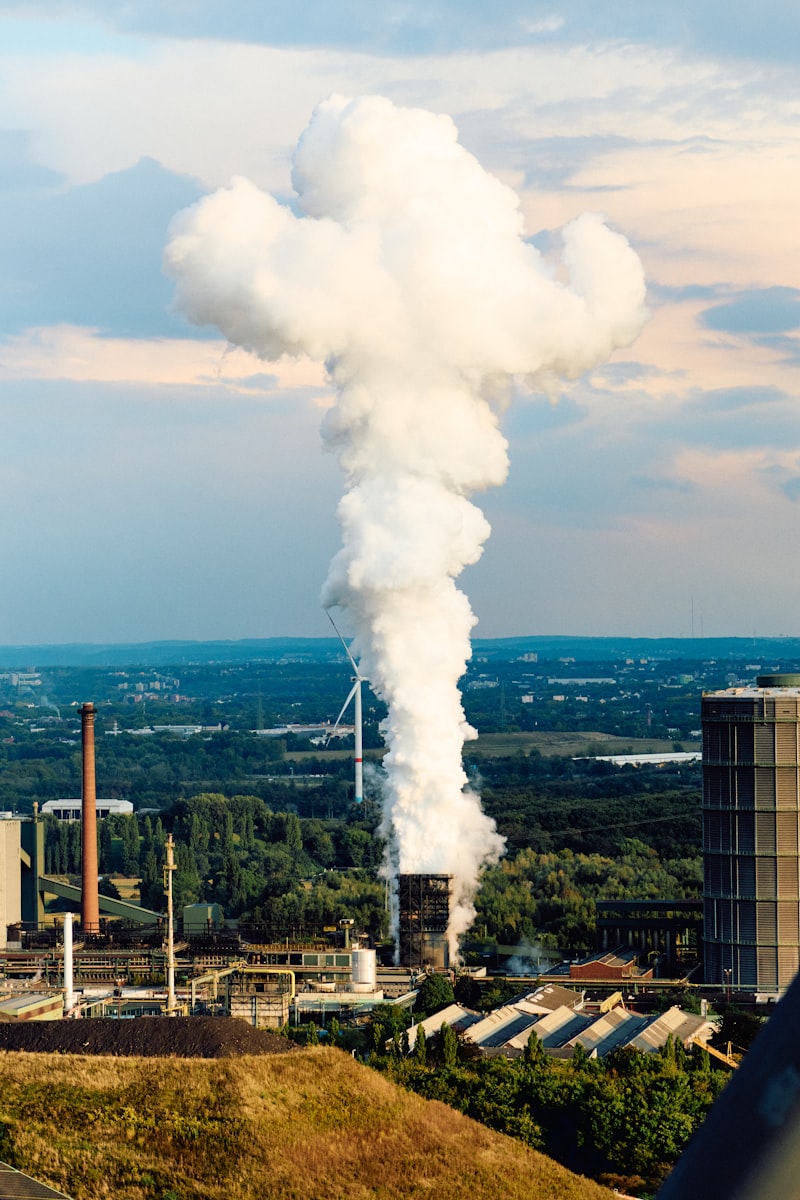 power plant, gas turbine, electrical cables, stock market trading floor, industrial infrastructure
