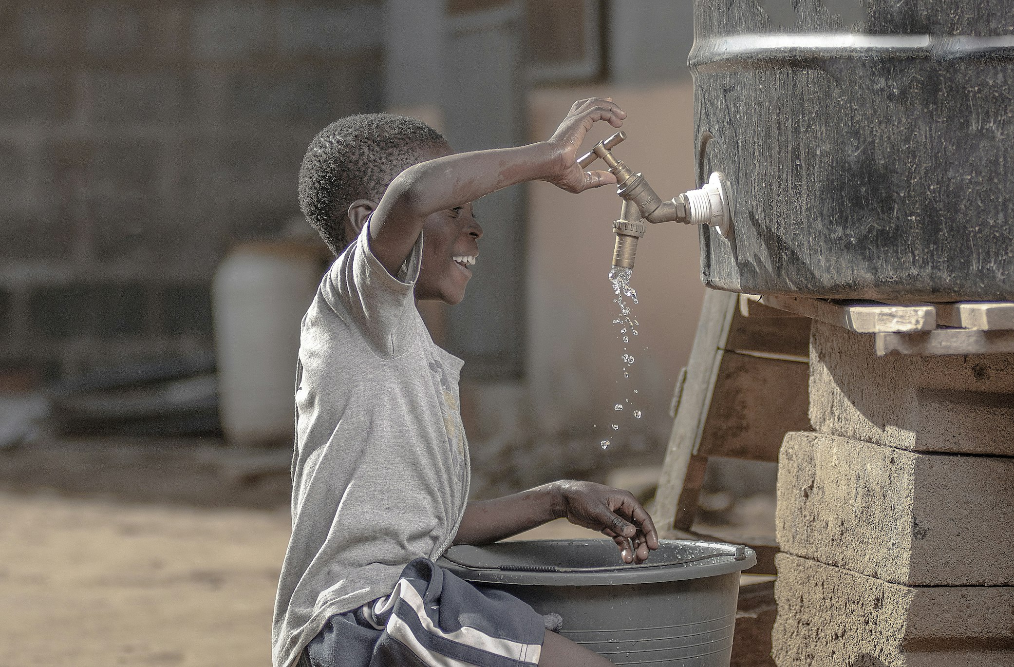 Cracked ground in Southern Africa symbolising deep drought and water scarcity