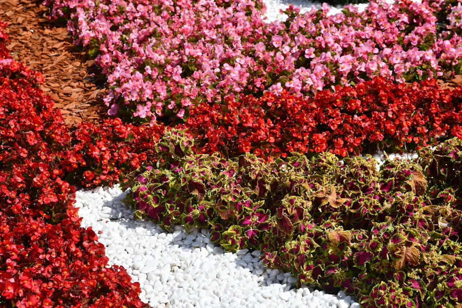 Mulched planted beds and seasonal maintenance after hand-off