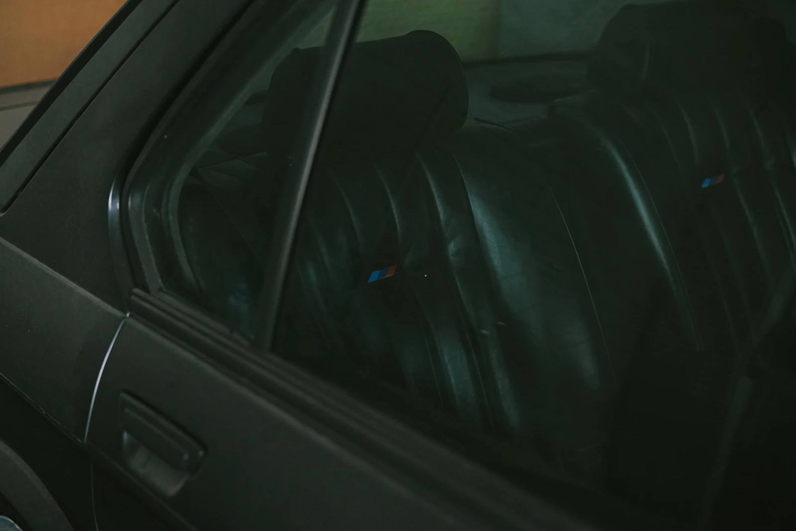 Leather car seats