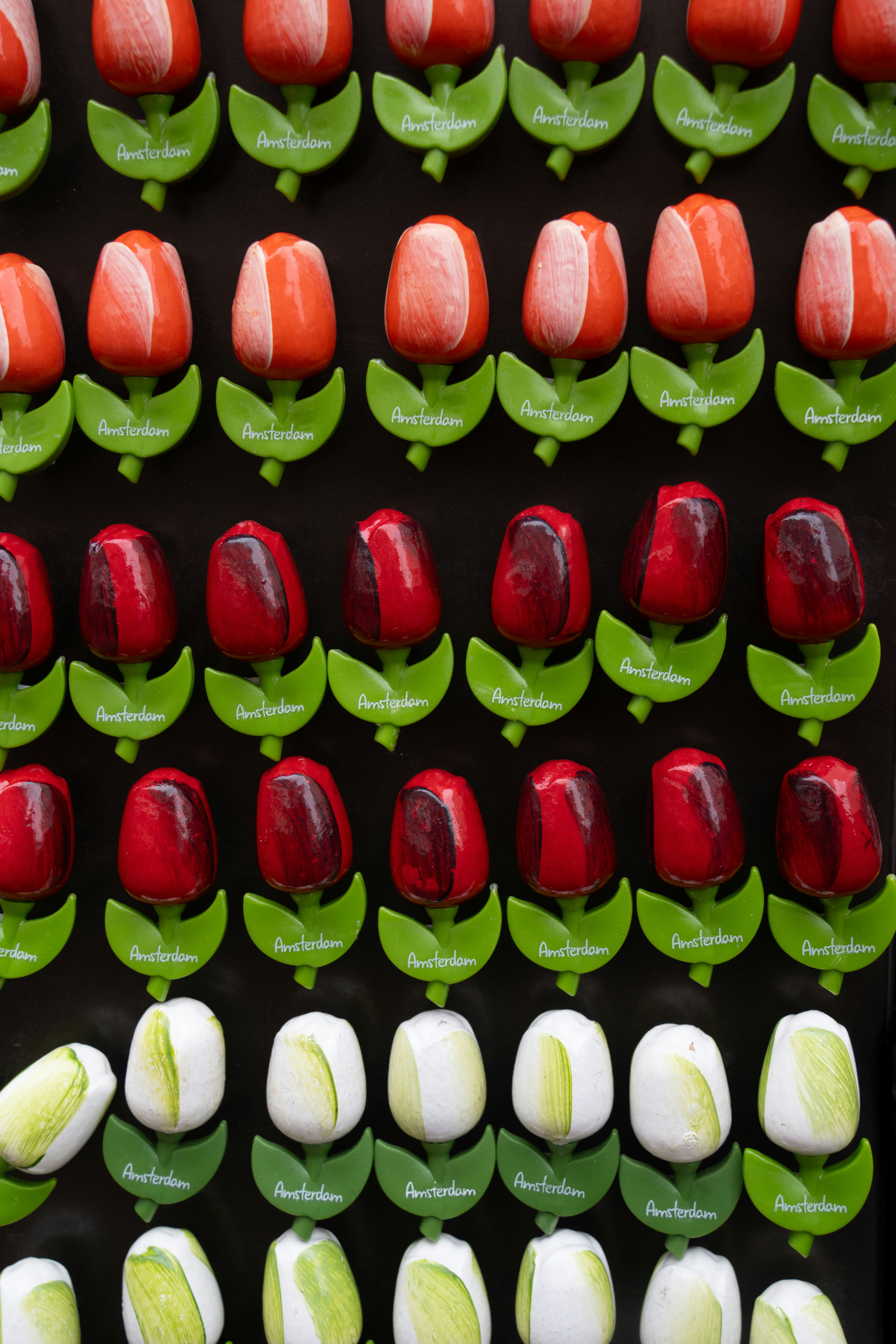 Mandy's Tulipani Artificiali In Poliuretano, 20 Steli Verdi, Altezza 34,9 Cm, Fiori Finti Realistici Per Matrimoni E Decorazione Casa - 2