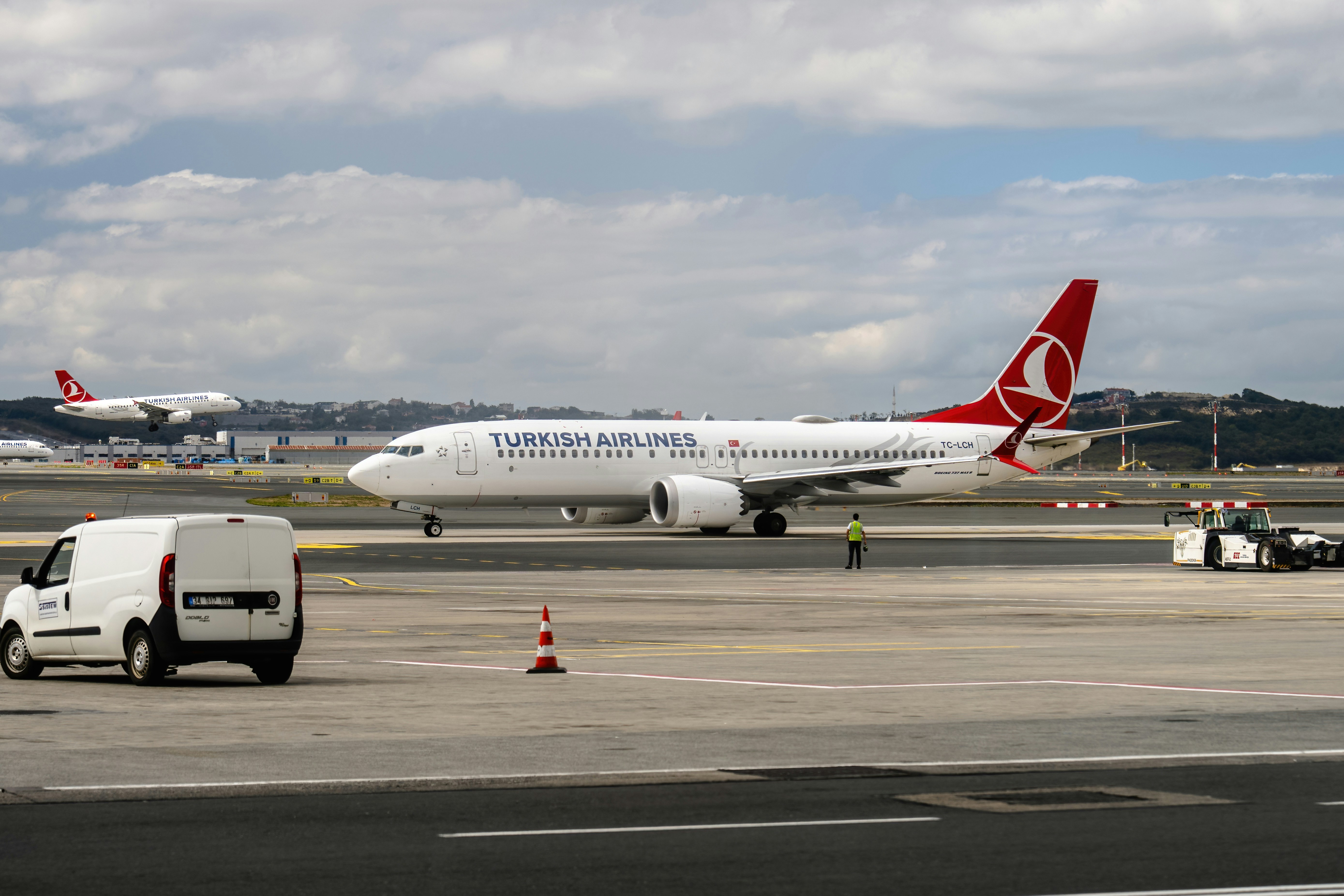 Taxi stand at Istanbul Airport