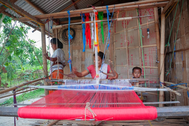 A member of Morning Star Block Cooperative at work