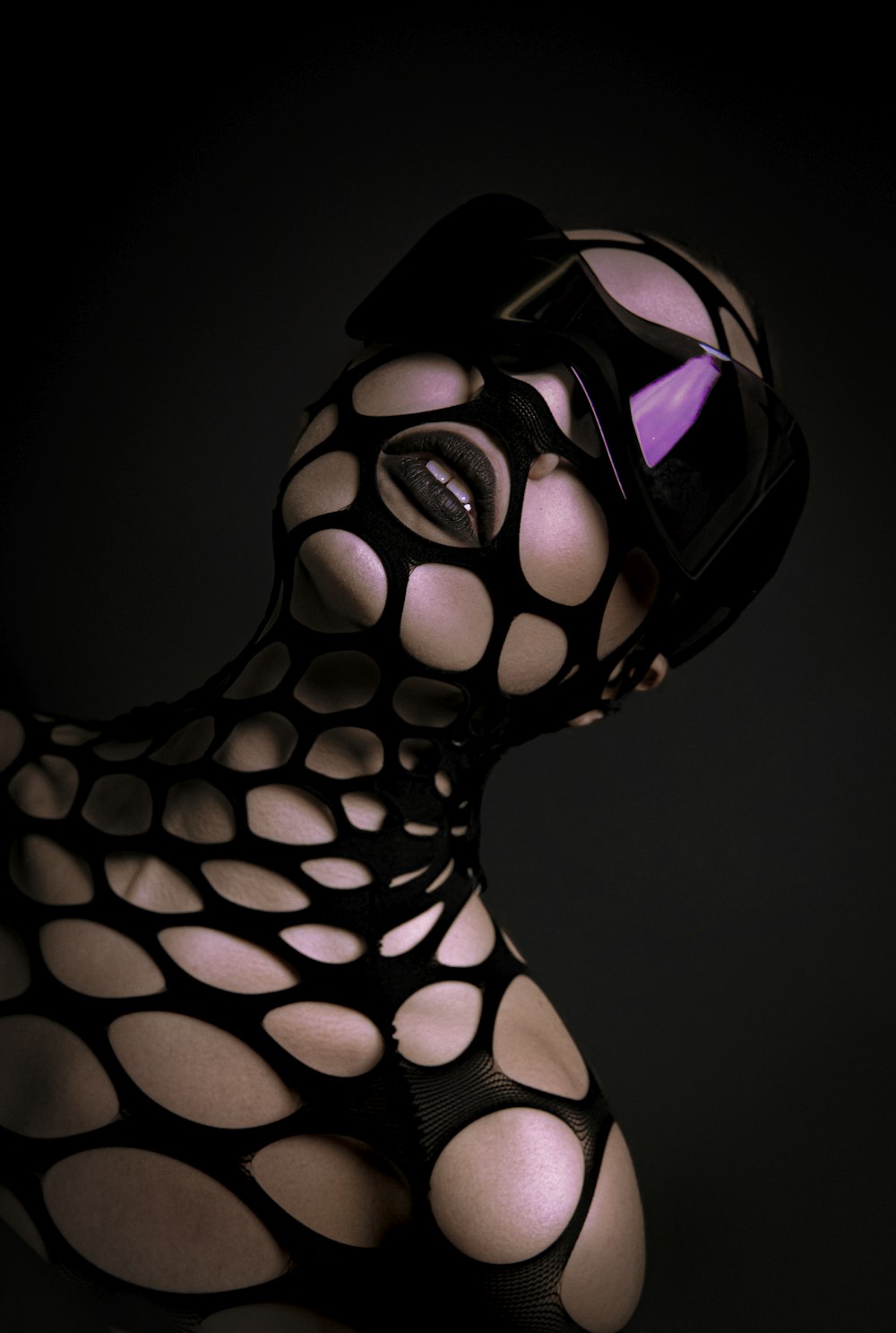 Futuristic fashion visualization demonstrating AI technology innovation