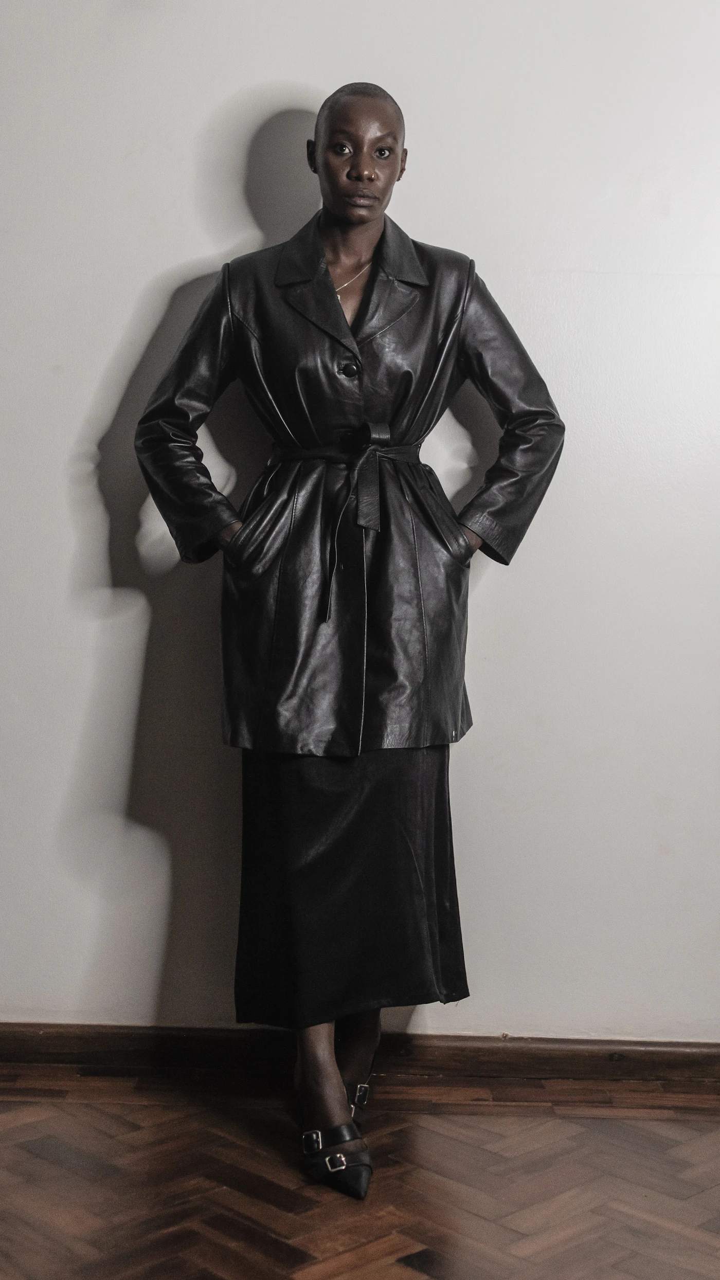 Faux Leather Jacket