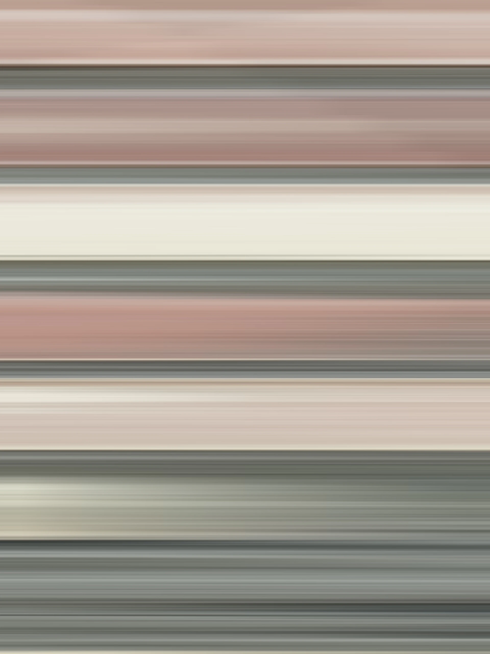 Horizontal stripes of muted colors