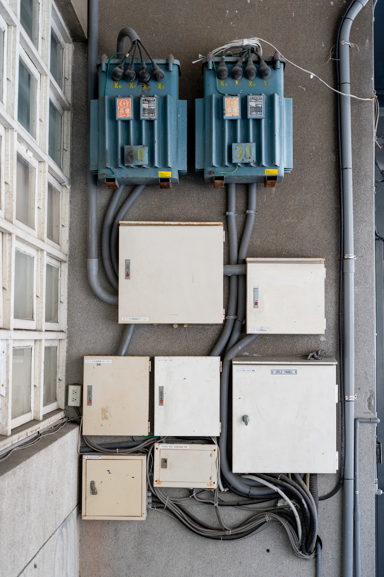 Electrical transformers and installed power equipment supporting model verification and facility ratings