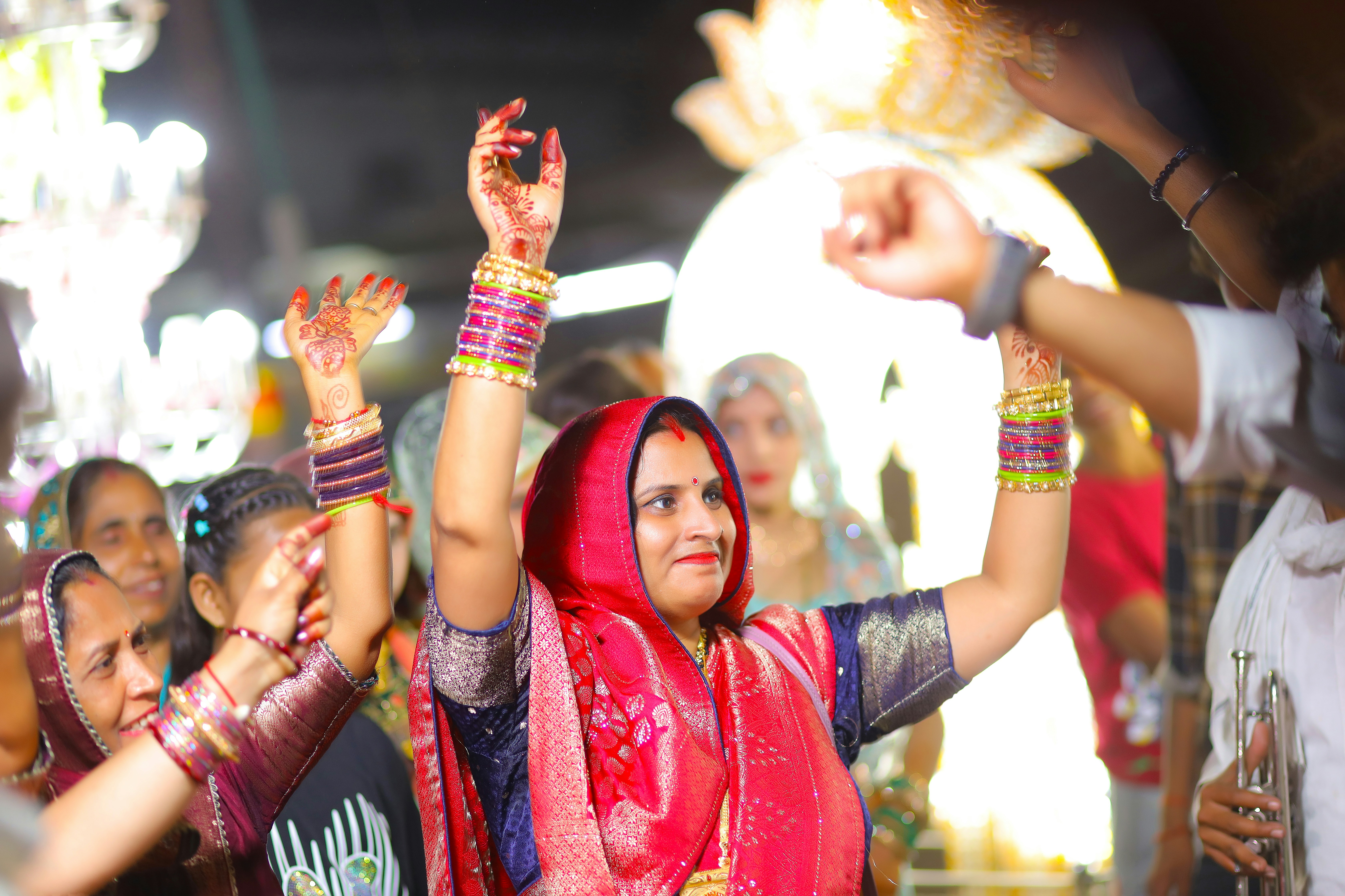 Indian wedding celebration