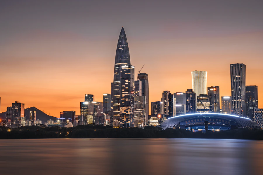 Shenzhen, China — the bay skyline
