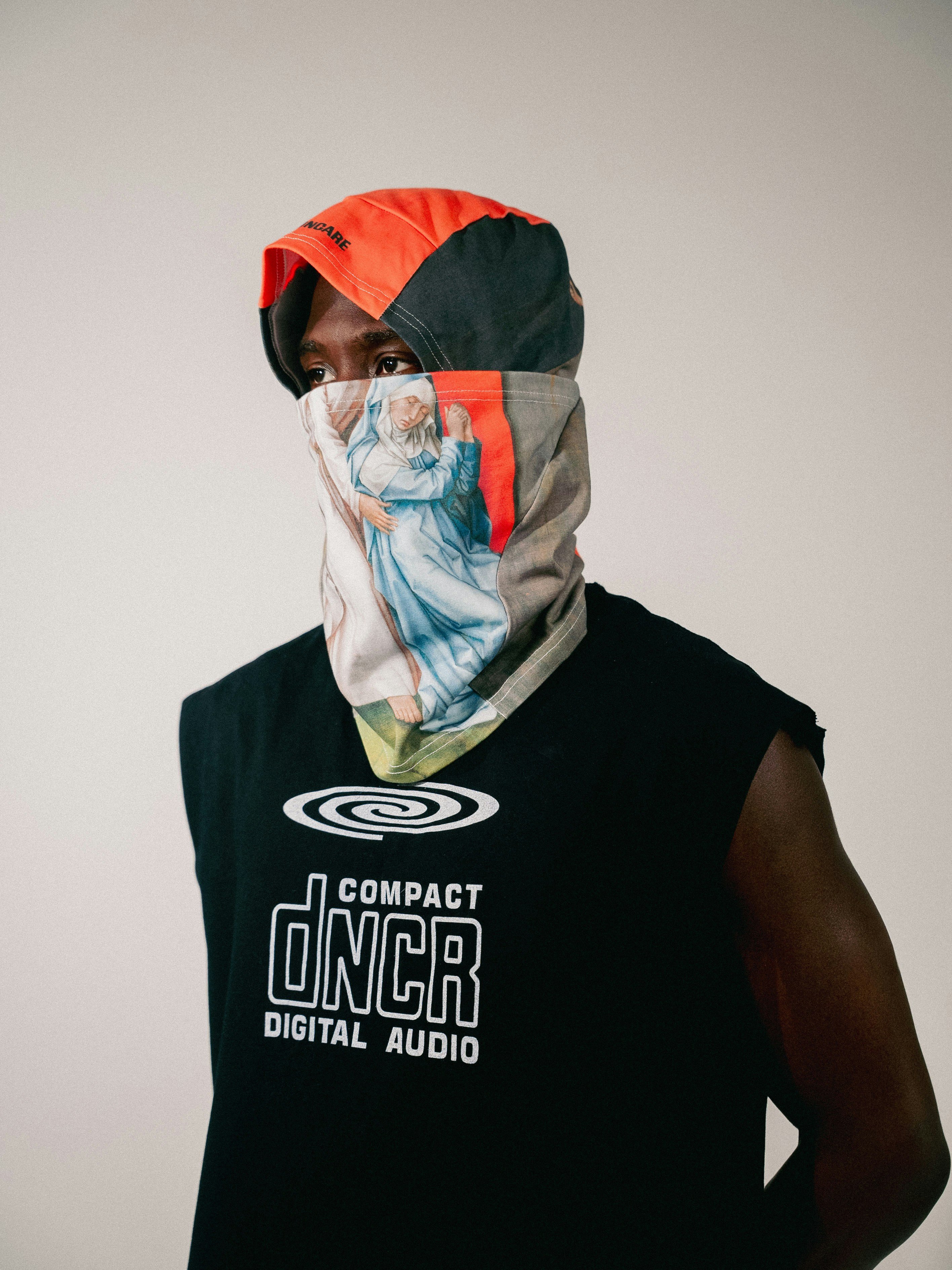 A bustling city street viewed through a phone screen, symbolizing digital presence.