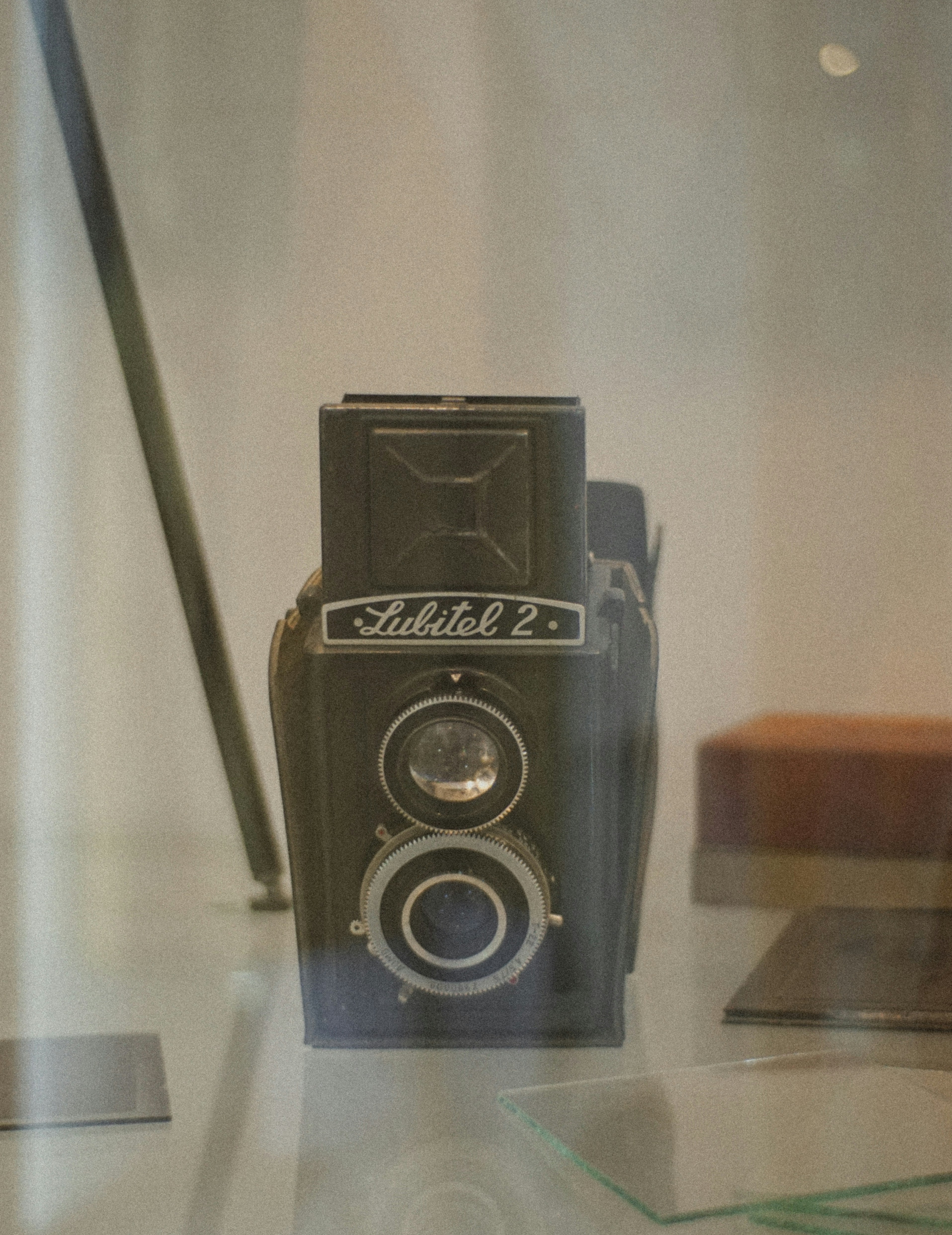 Vintage lubitel 2 twin lens reflex camera