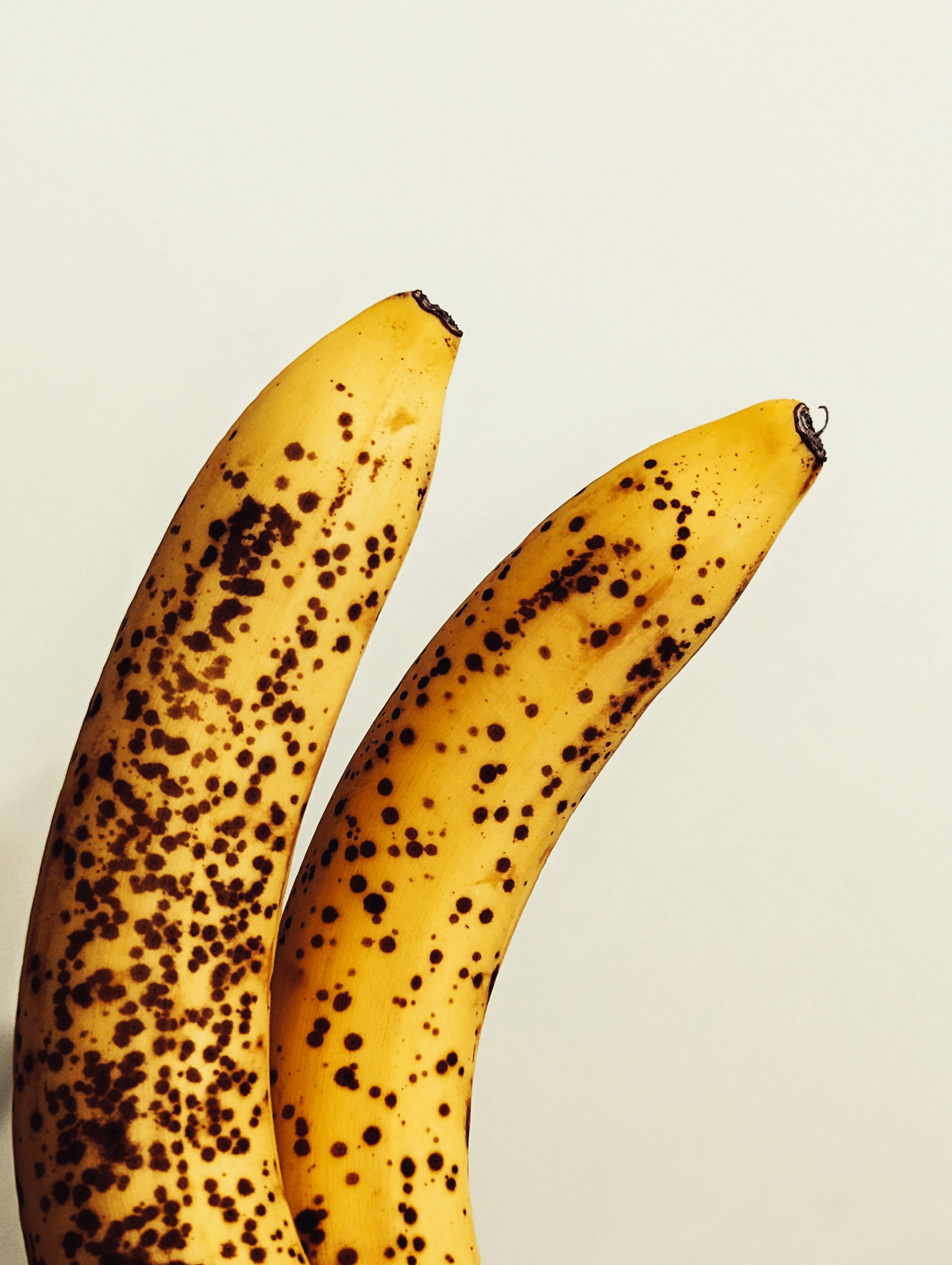 A bunch of ripe yellow bananas