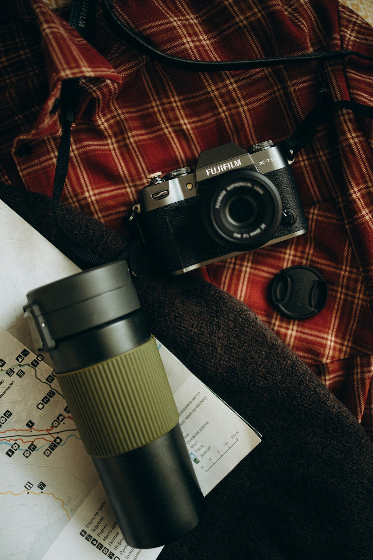 Travel photos and organization