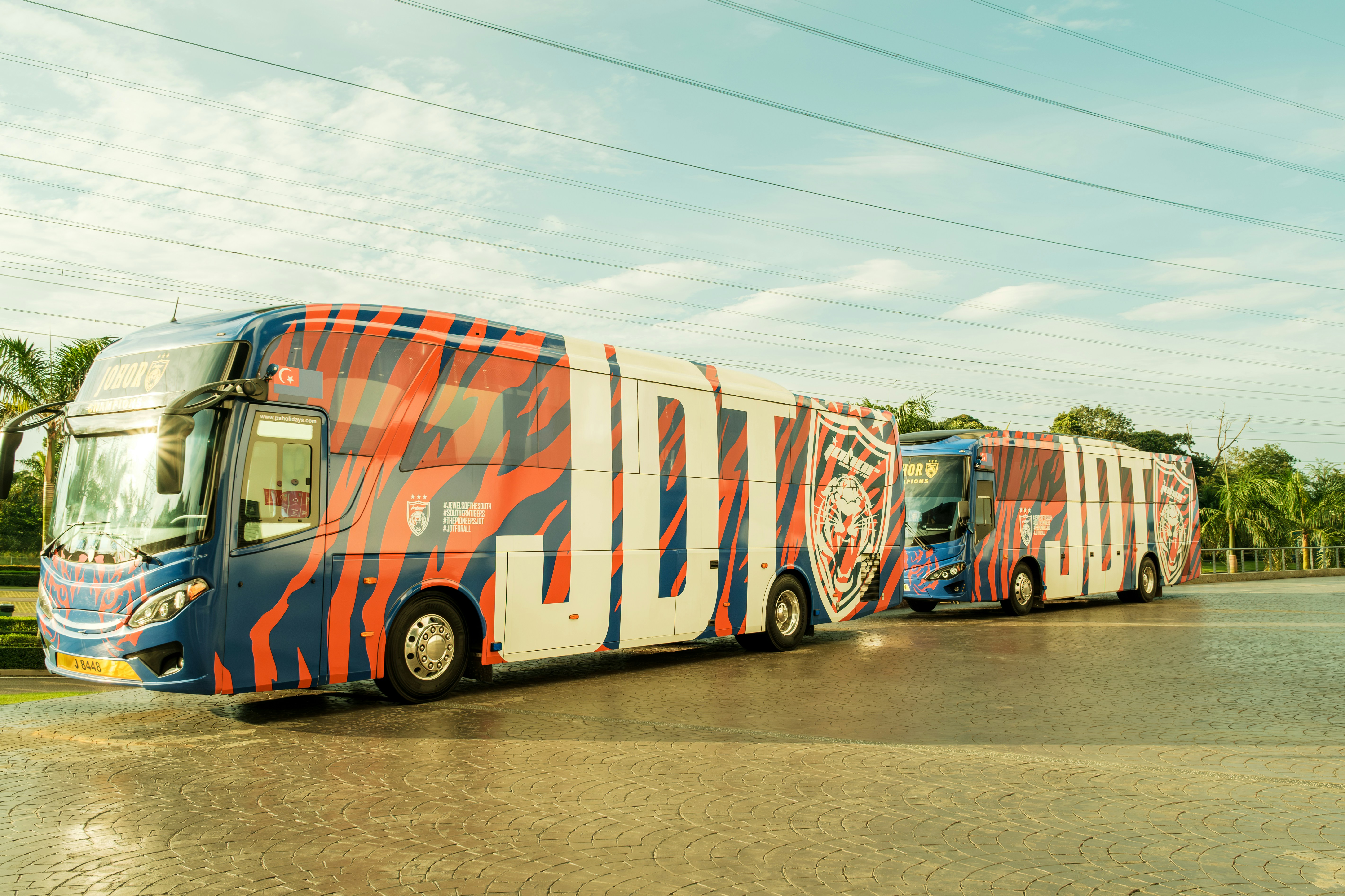 JDT FC official bus