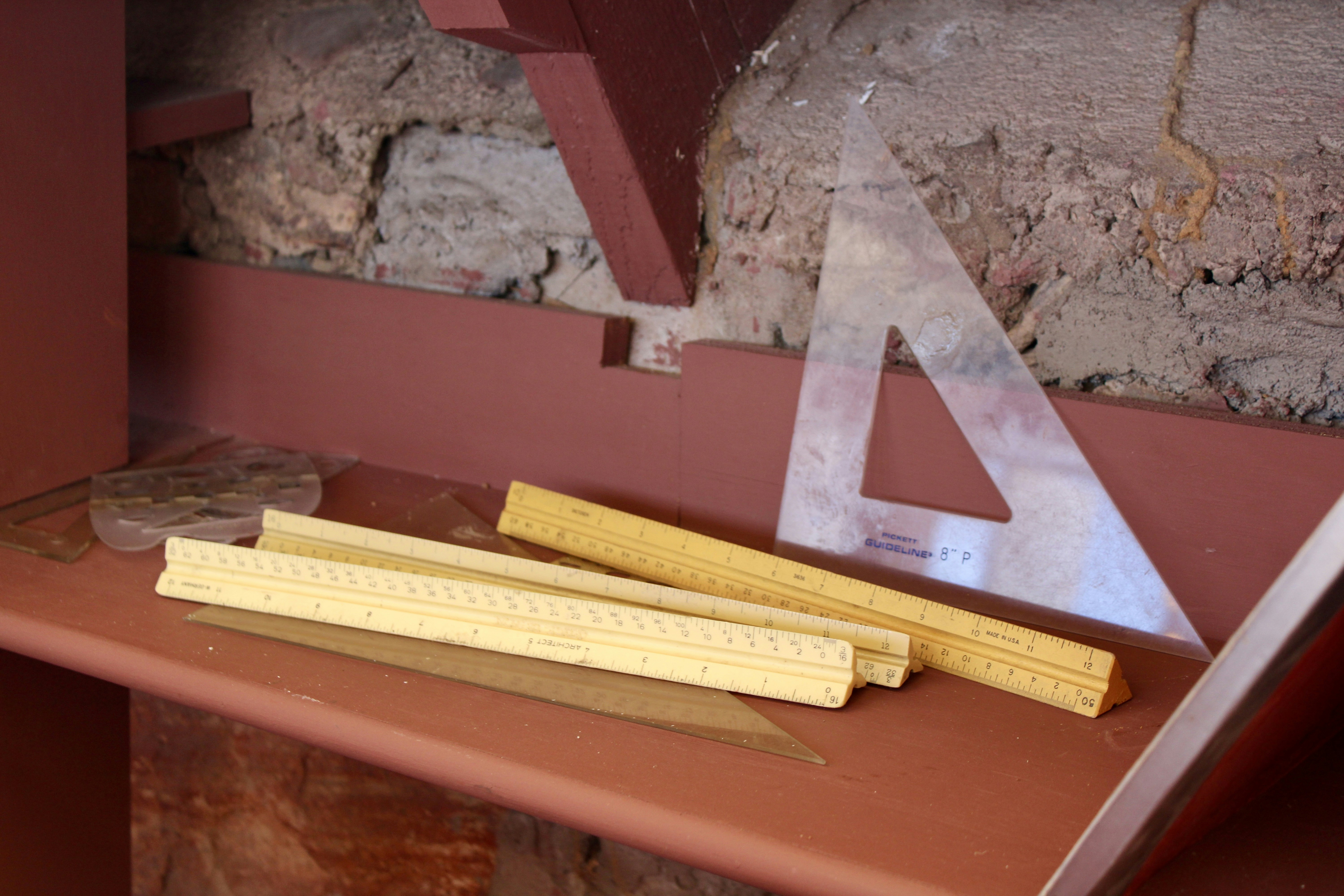 Rulers at Taliesin West