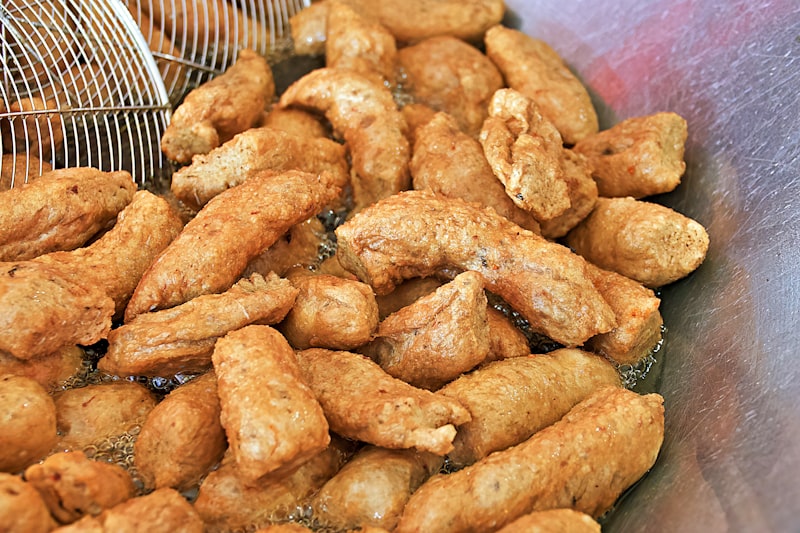 Pempek digoreng fresh