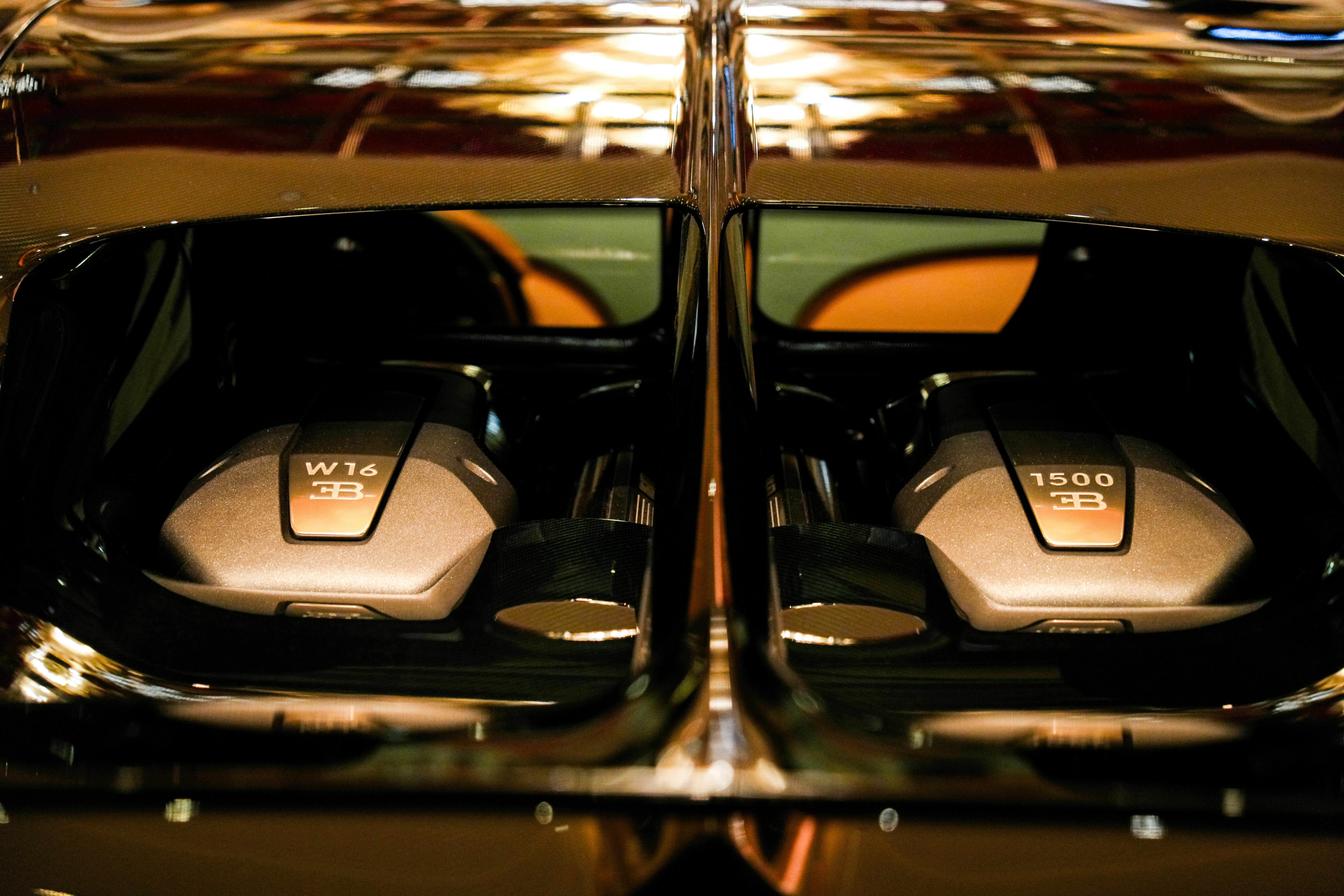 Two engines in a luxury car