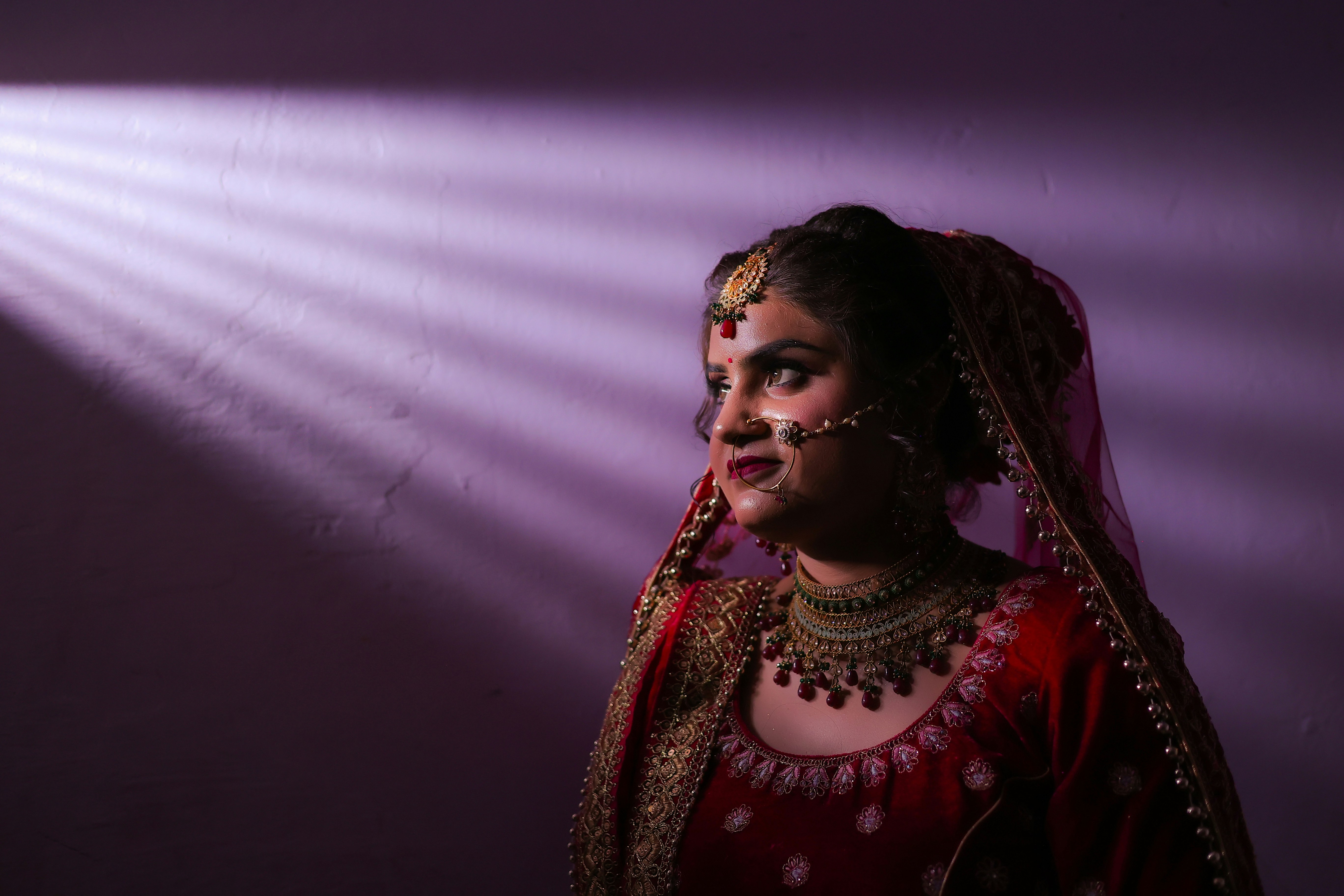 Indian woman in natural light