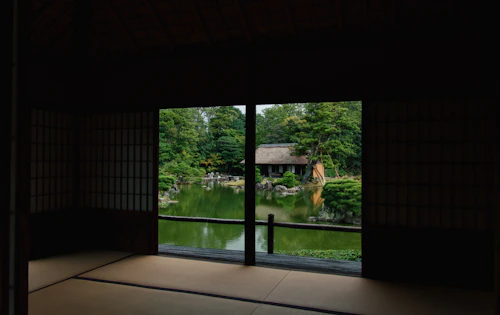 伝統的な庭園